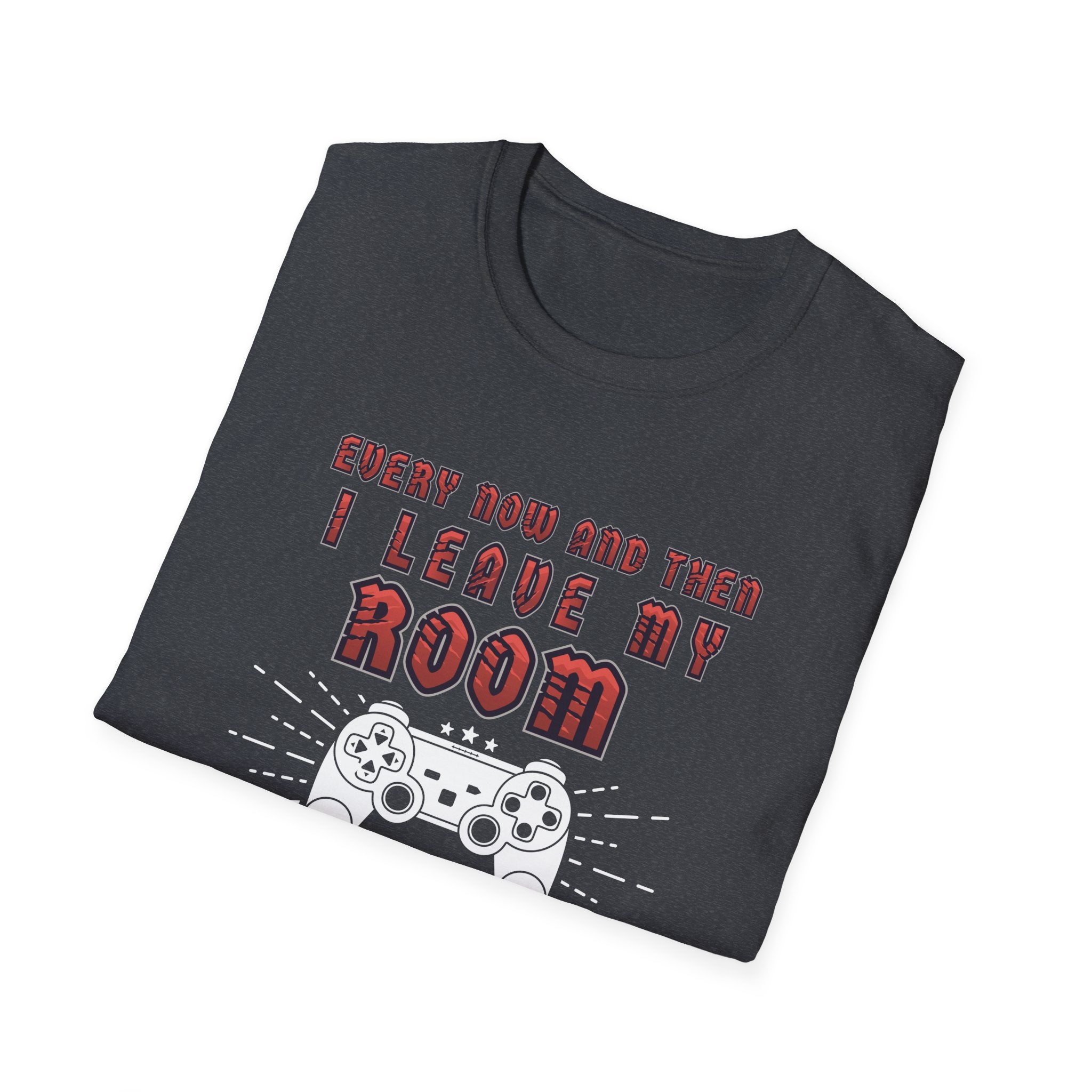 Unisex Gamer T-Shirt, Funny Video Game Tee, Gifts for Gamers, Casual Wear, Game Night Apparel, Birthday Present for Gamers