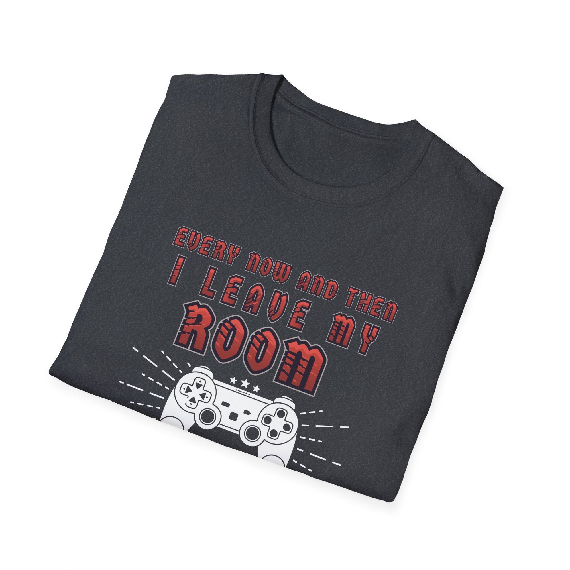Unisex Gamer T-Shirt, Funny Video Game Tee, Gifts for Gamers, Casual Wear, Game Night Apparel, Birthday Present for Gamers