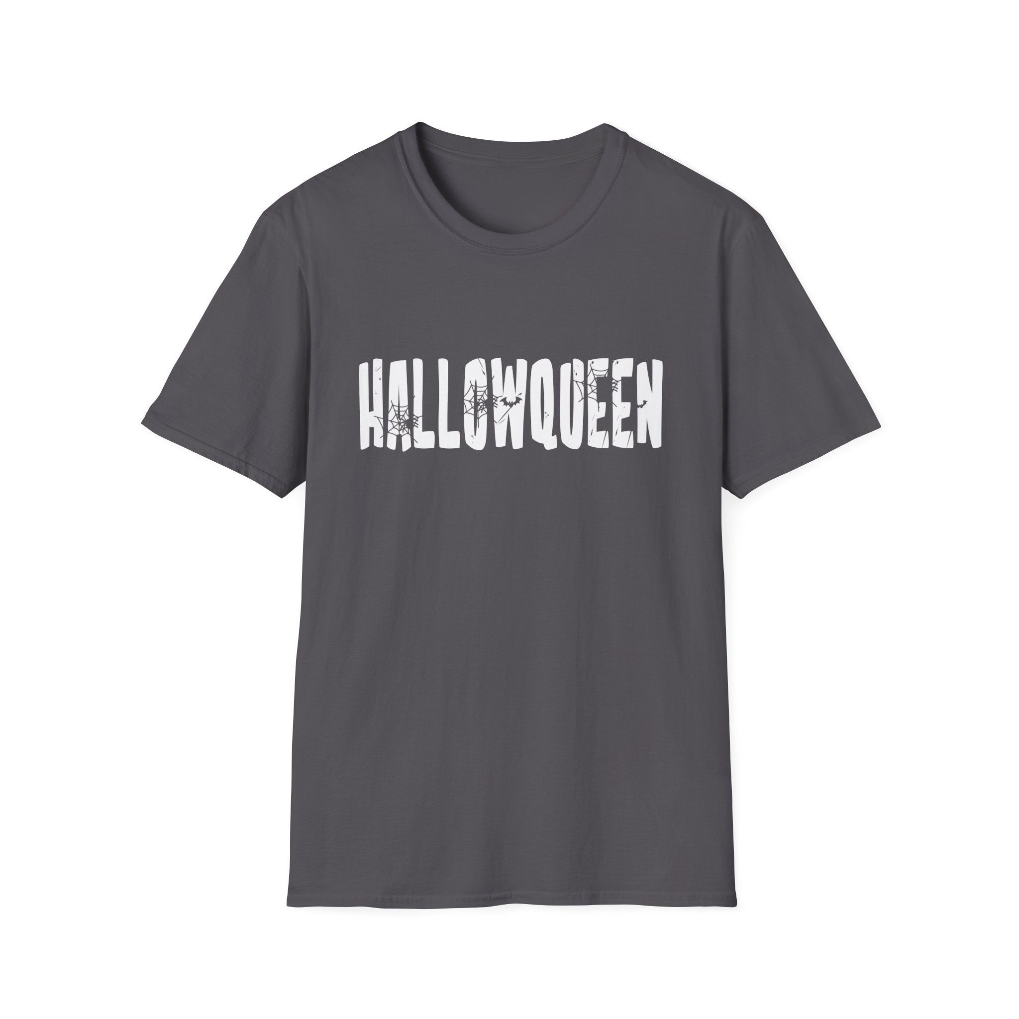 Hallowqueen T-Shirt | Fun Halloween Tee, Unisex Halloween Shirt, Spooky Season Apparel, October Celebration Outfit, Boo-tiful Gift