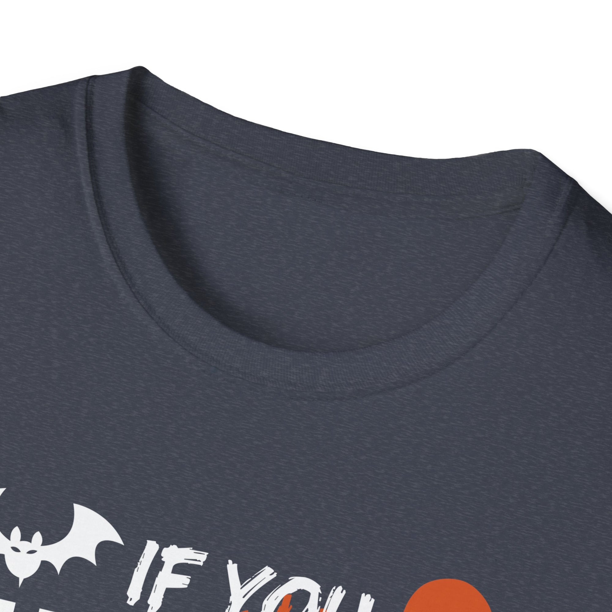 Halloween Graphic T-Shirt, Unisex Softstyle Tee, Witch Themed Shirt, Spooky Season Apparel, Perfect for Fall Celebrations