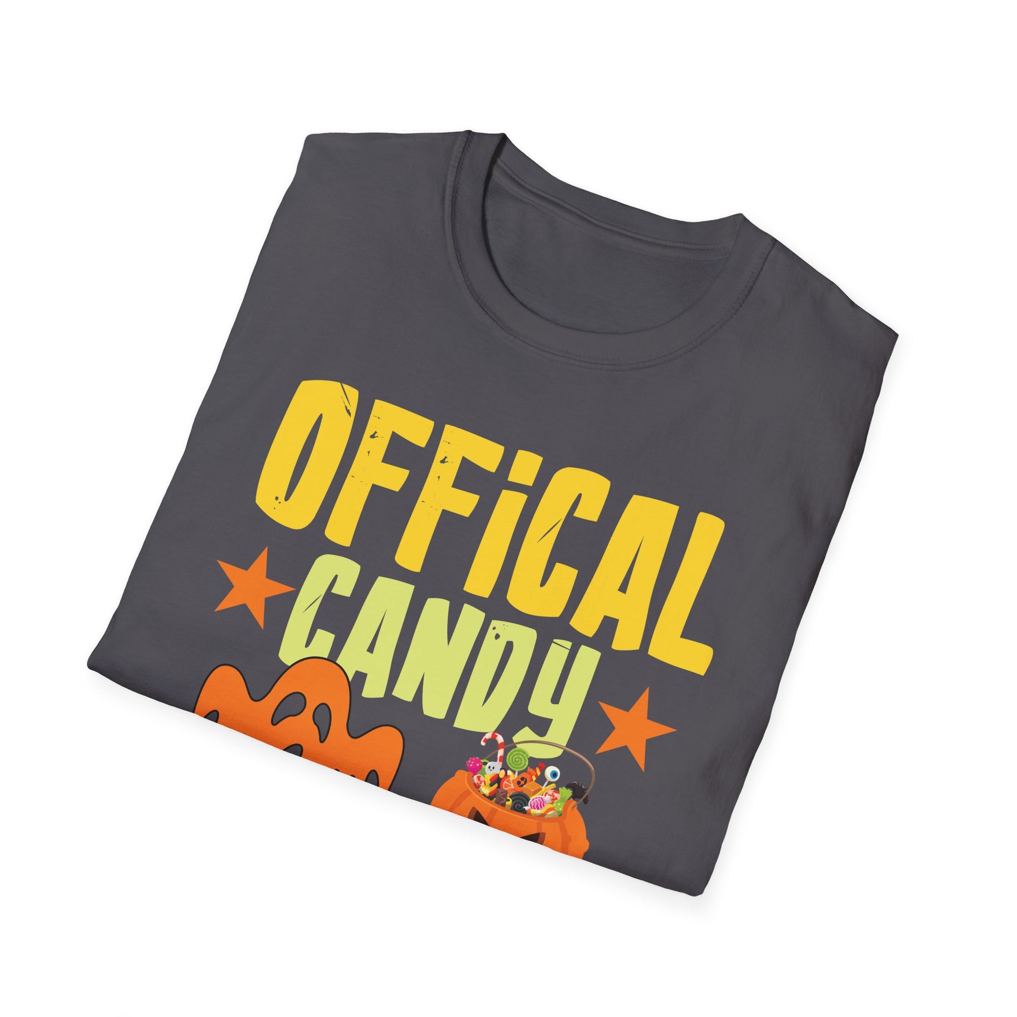 Halloween Candy Tester T-Shirt, Unisex Graphic Tee, Spooky Shirt, Fall Celebration Apparel, Trick or Treat Shirt