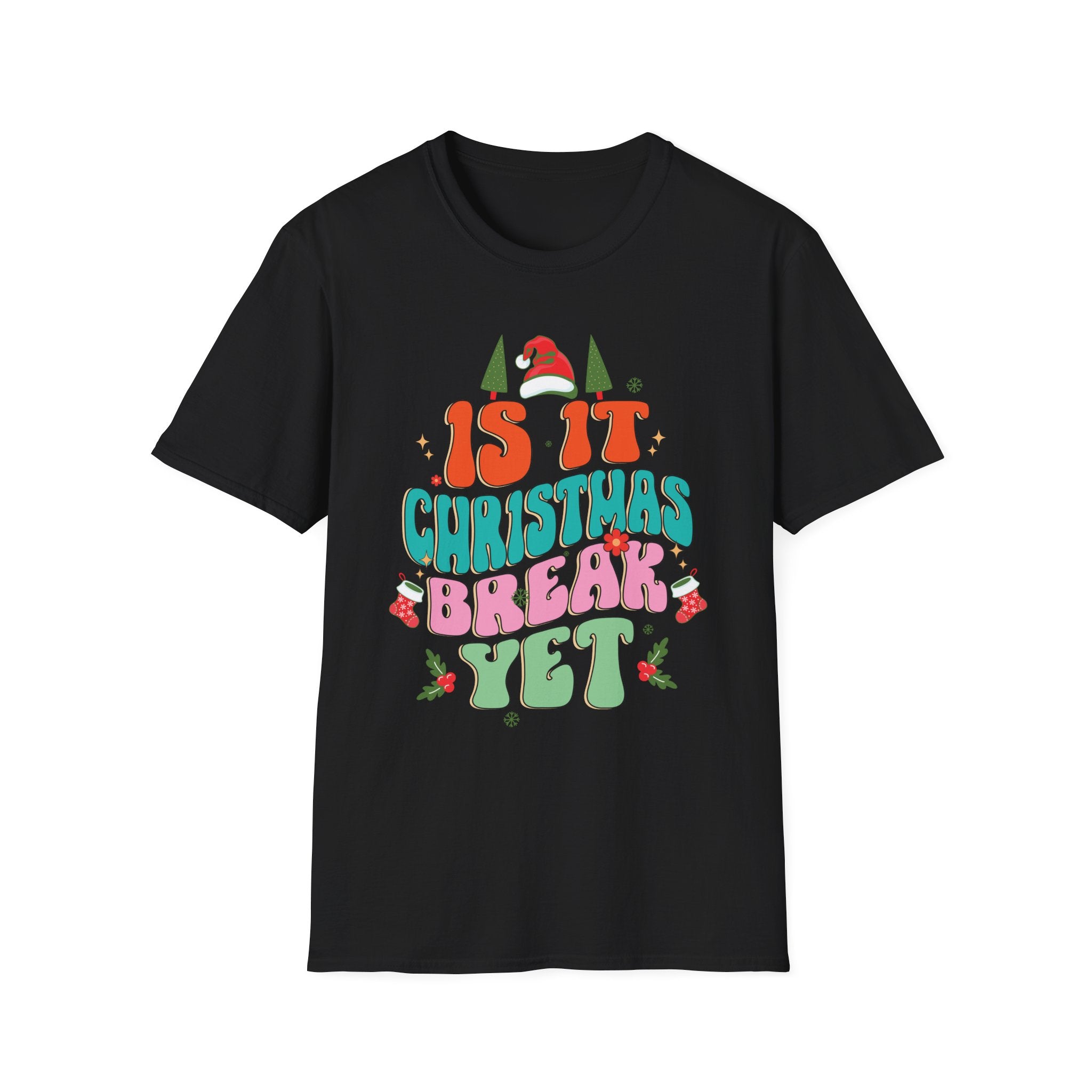 Funny Christmas Break T-Shirt, Unisex Holiday Tee, Christmas Party Shirt, Gift for Her, Gift for Him, Festive Apparel