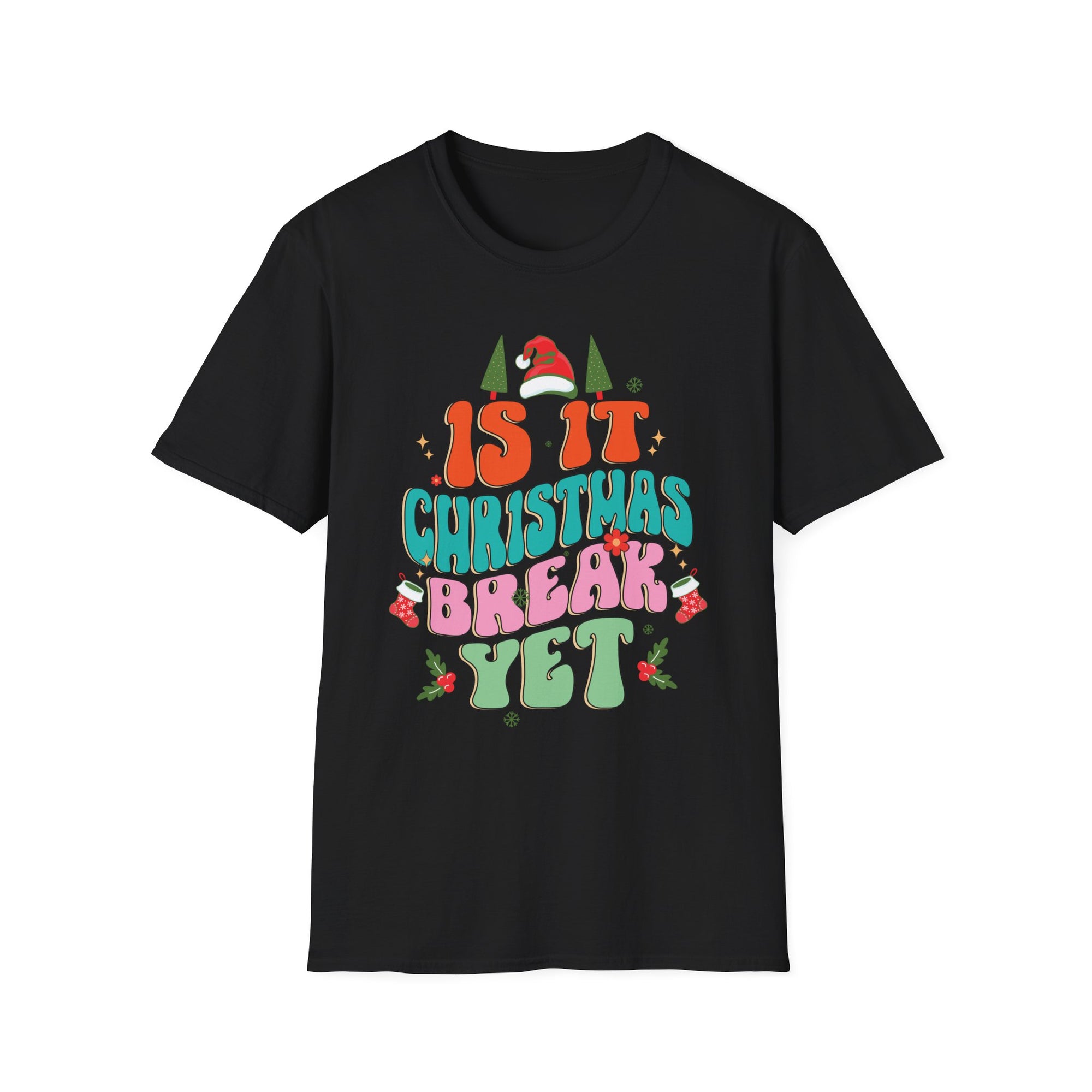 Funny Christmas Break T-Shirt, Unisex Holiday Tee, Christmas Party Shirt, Gift for Her, Gift for Him, Festive Apparel