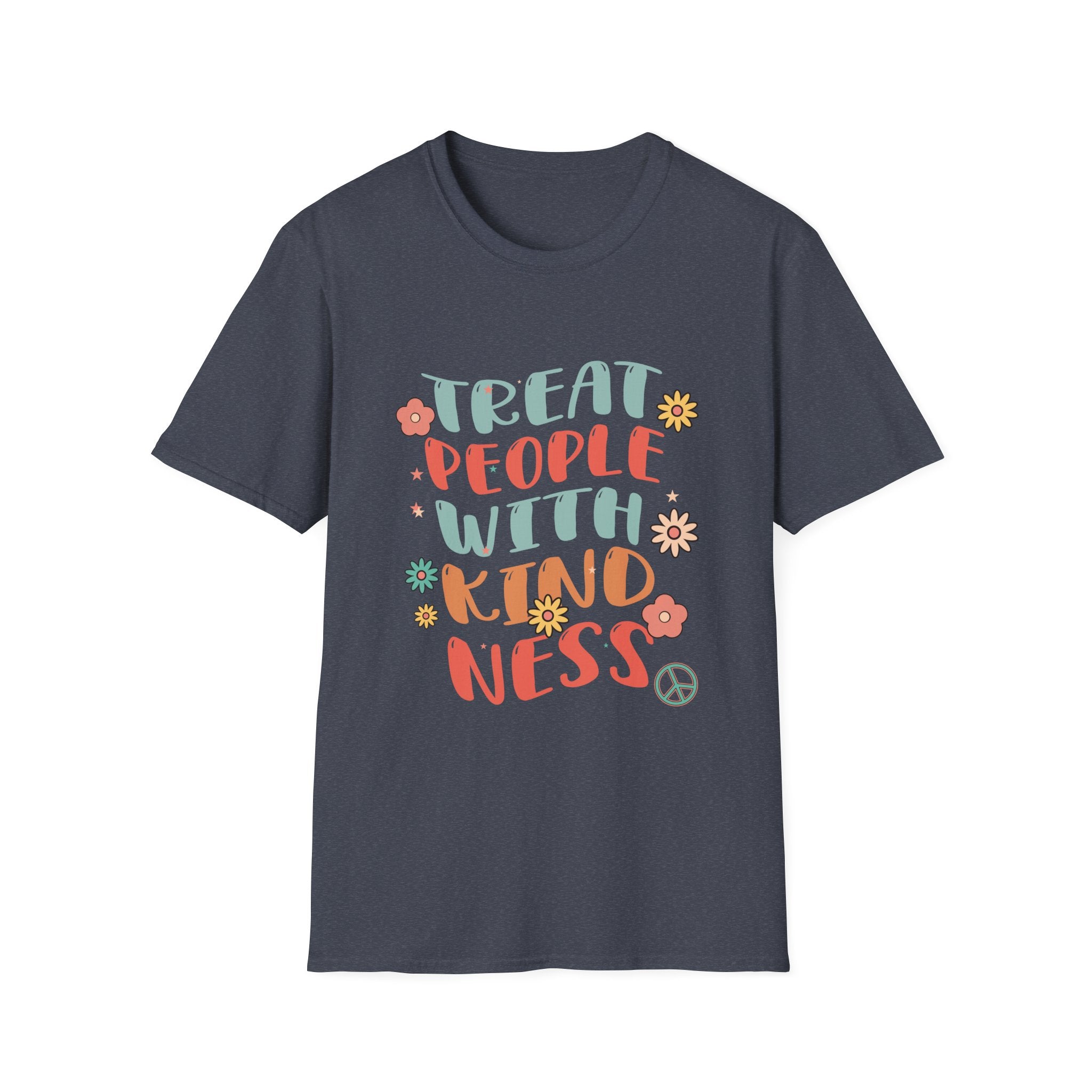 Treat People with Kindness T-Shirt, Unisex Tee, Positive Message Shirt, Gift for Friends, Everyday Wear