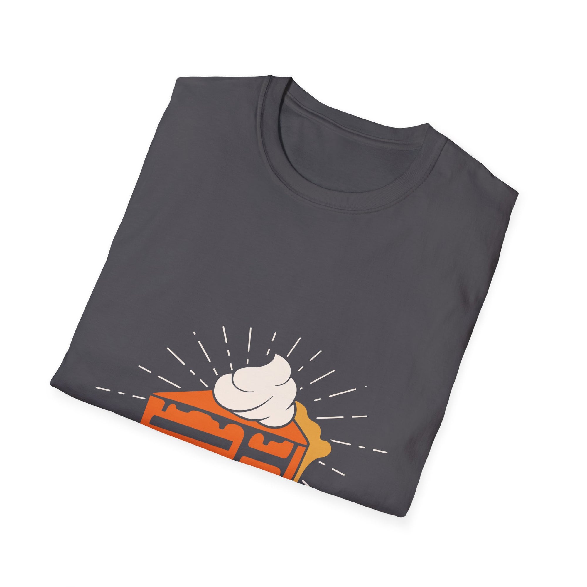 Pumpkin Pie Love Unisex Softstyle T-Shirt | Fall Fashion, Thanksgiving Gift, Foodie Tee, Cozy Casual Wear, Baking Enthusiast Apparel