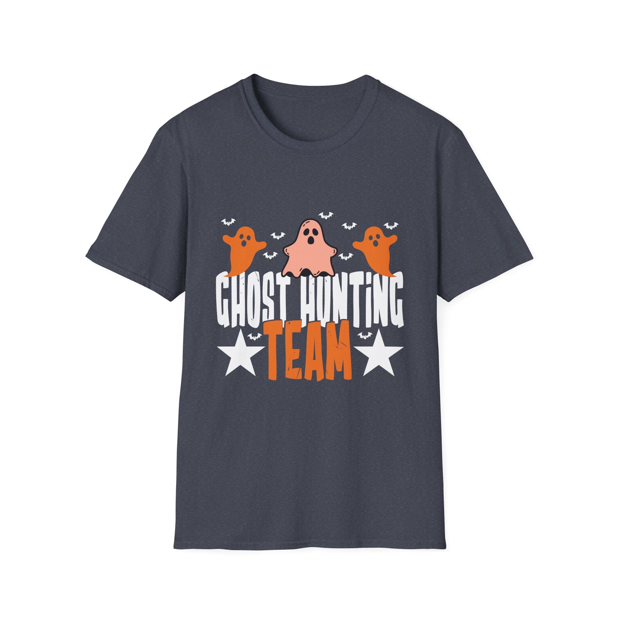 Ghost Hunting Team Unisex Softstyle T-Shirt - Perfect for Halloween Parties, Costumes, Gifts, and Team Events!