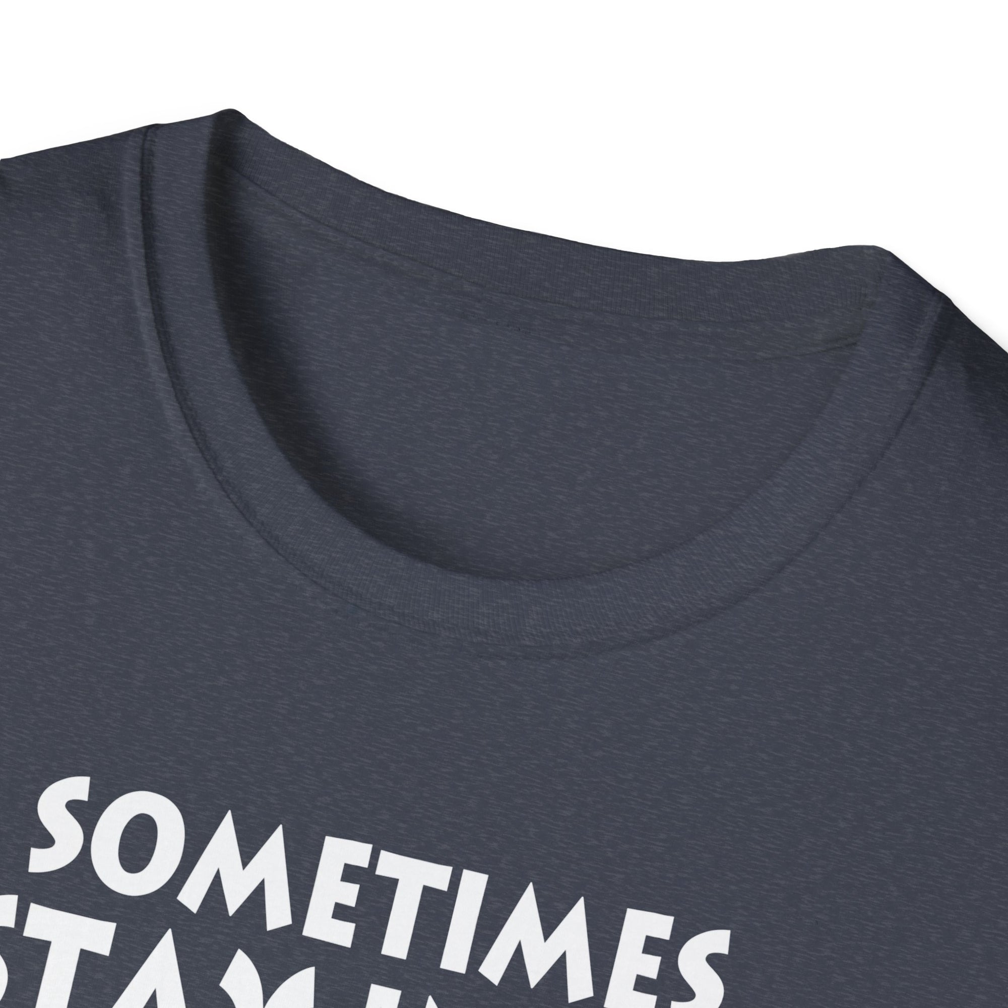 Cozy Cat Lover T-Shirt - Funny Quote Tee for Introverts, Gifts for Cat Owners, Perfect for Pet Lovers, Birthday, Casual Wear, Self-Care