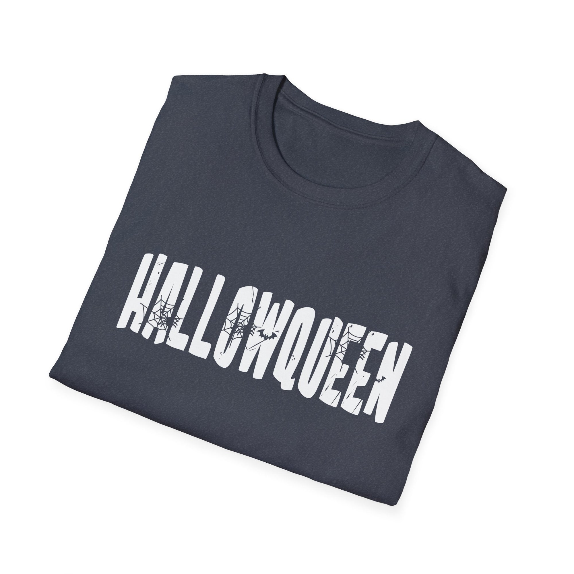 Hallowqueen T-Shirt | Fun Halloween Tee, Unisex Halloween Shirt, Spooky Season Apparel, October Celebration Outfit, Boo-tiful Gift