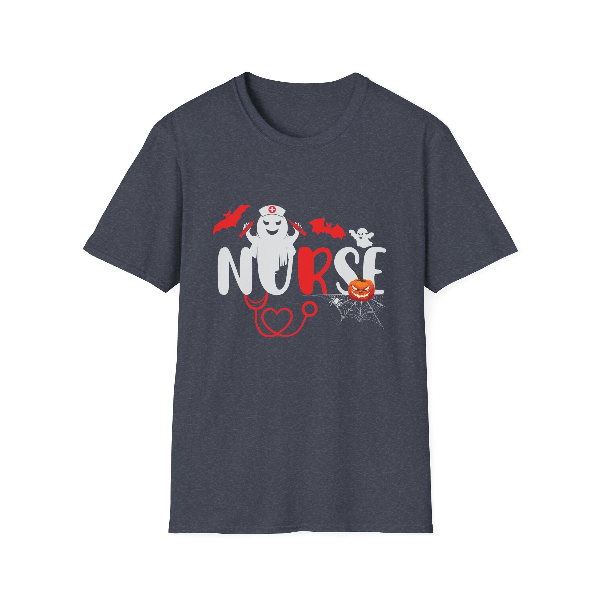 Halloween Nurse T-Shirt, Unisex Nurse Shirt, Spooky Healthcare Tee, Halloween Costume, Medical Themed Gift