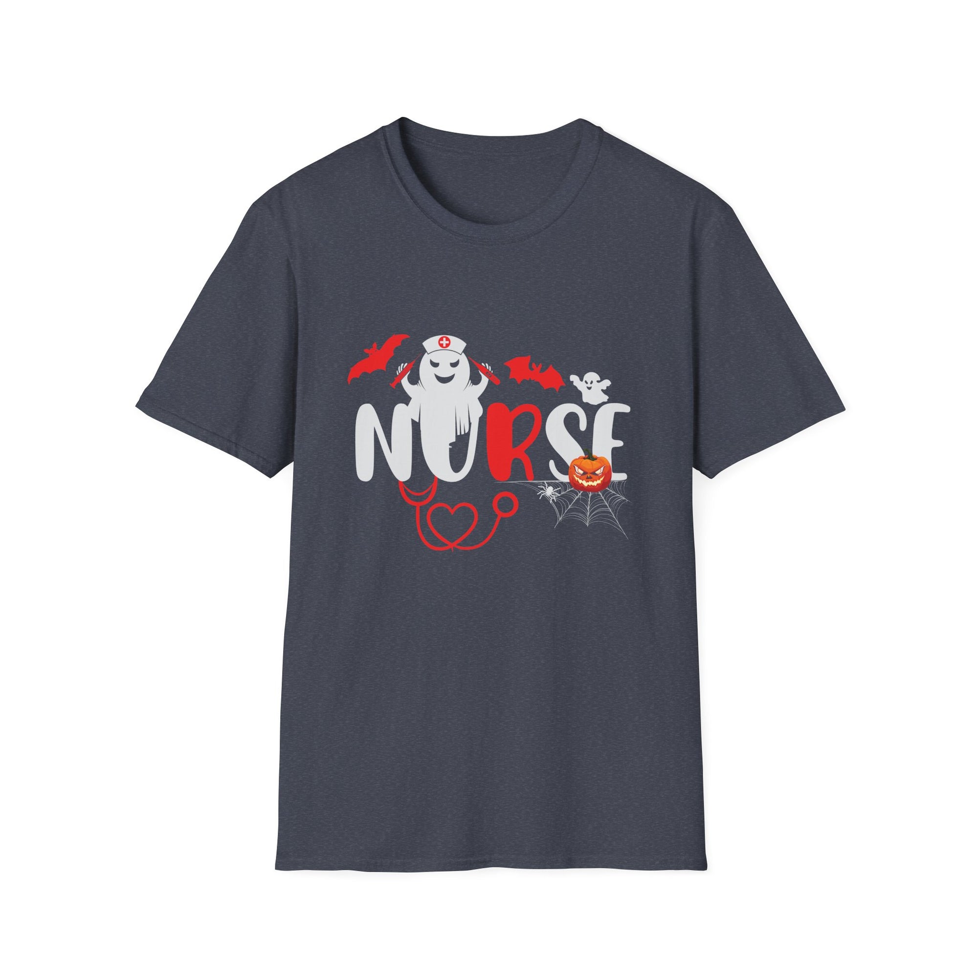 Halloween Nurse T-Shirt, Unisex Nurse Shirt, Spooky Healthcare Tee, Halloween Costume, Medical Themed Gift