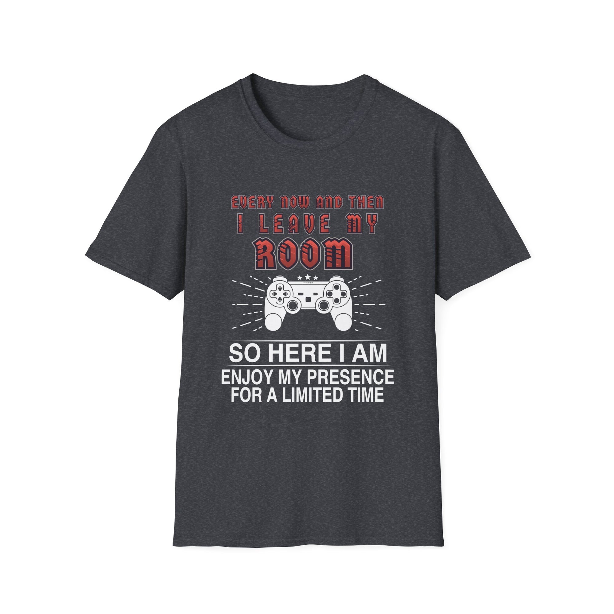 Unisex Gamer T-Shirt, Funny Video Game Tee, Gifts for Gamers, Casual Wear, Game Night Apparel, Birthday Present for Gamers