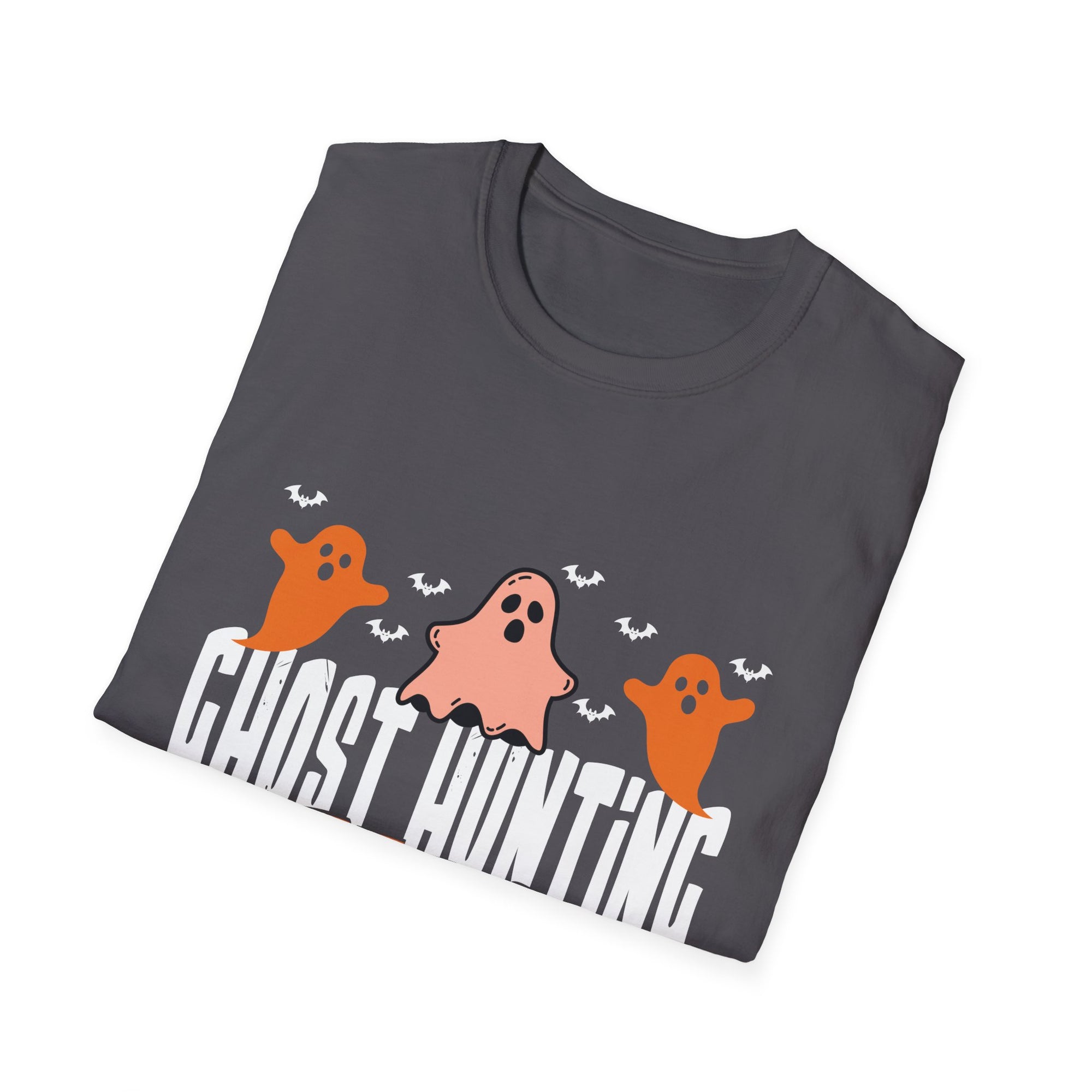 Ghost Hunting Team Unisex Softstyle T-Shirt - Perfect for Halloween Parties, Costumes, Gifts, and Team Events!