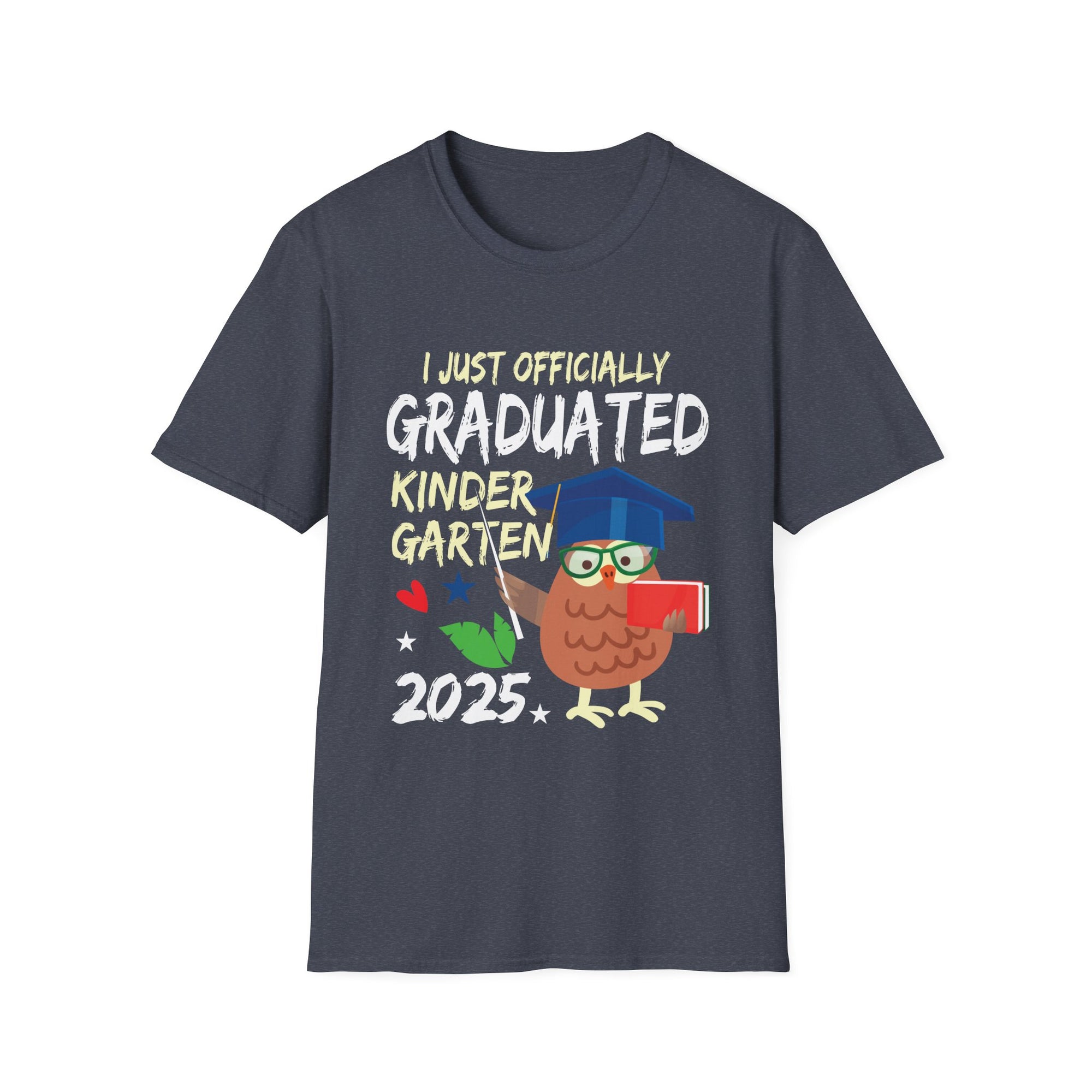 Kindergarten Graduation T-Shirt - I Just Officially Graduated 2025, Unisex Tee, Kids Celebration Shirt, Early Education Apparel, [...]