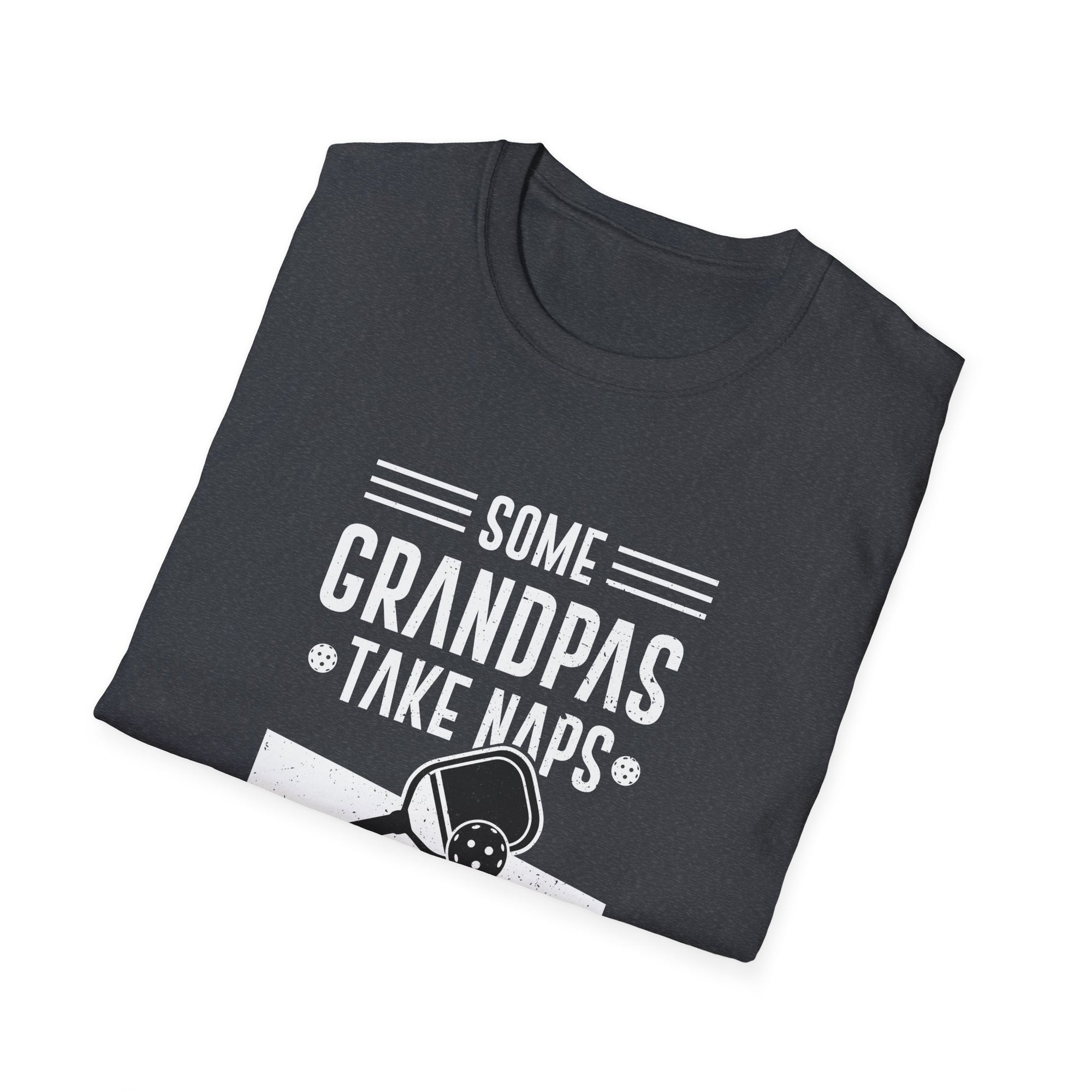 Funny Grandpa Pickleball T-Shirt, Gift for Grandparents, Casual Wear, Father's Day, Grandpa Nap Shirt