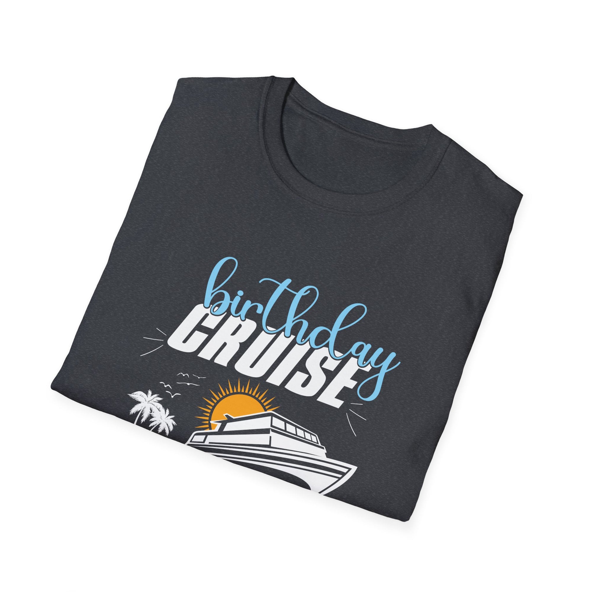 Birthday Cruise Squad T-Shirt, Fun Unisex Tee for Beach Parties, Summer Celebrations, Group Vacations, Gift Ideas
