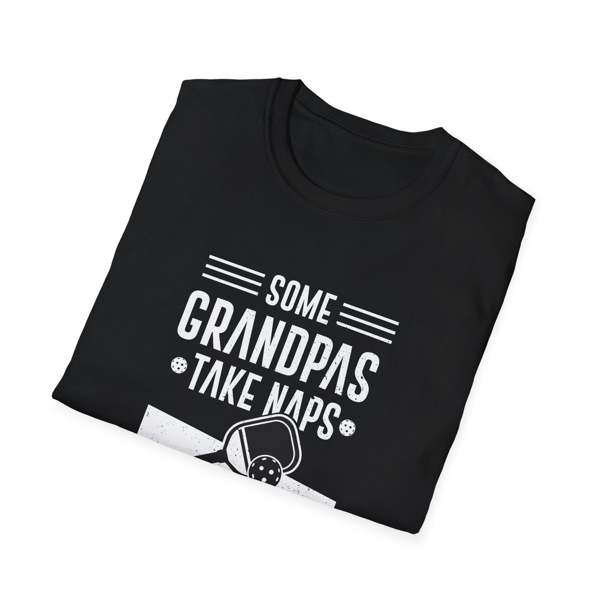 Funny Grandpa Pickleball T-Shirt, Gift for Grandparents, Casual Wear, Father's Day, Grandpa Nap Shirt
