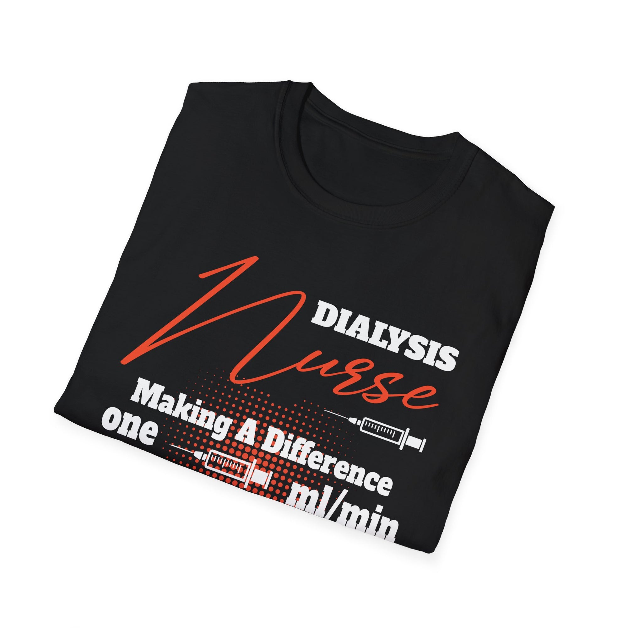 Dialysis Nurse T-Shirt | Making A Difference | Gift for Healthcare Workers, Medical Professionals, Nurse Appreciation, Supportive Tees