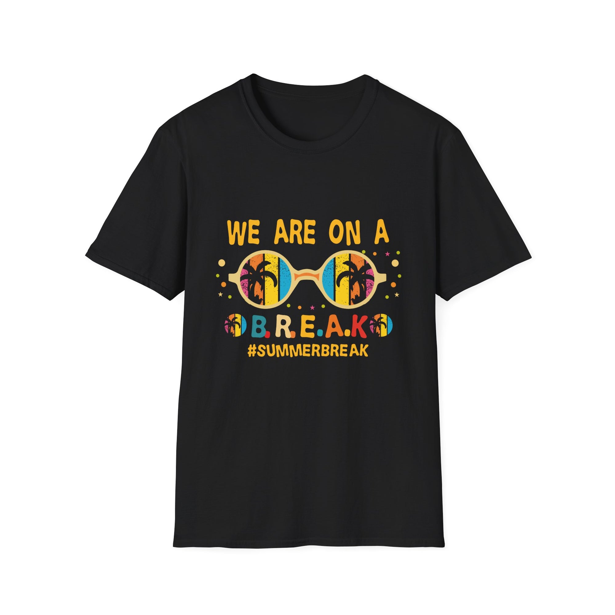 Unisex Summer Break T-Shirt | Vacation Vibes Tee, Beach Party Wear, Family Reunion Gift, Travel Clothing, Summer Fun Outfit