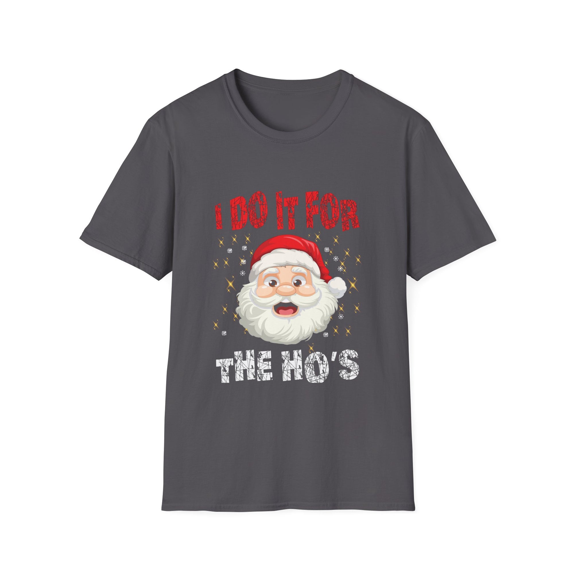 Funny Christmas T-Shirt, Graphic Tee, Holiday Humor Shirt, Santa Claus Gift, Unisex Festive Apparel