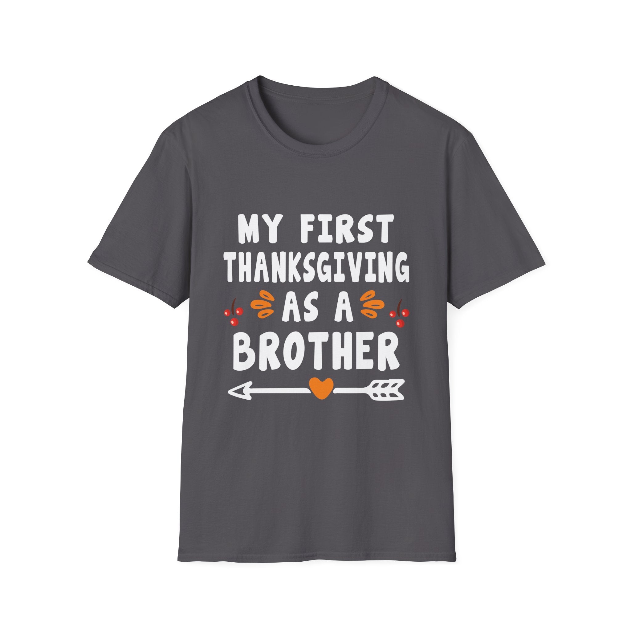 My First Thanksgiving as a Brother T-Shirt | Unisex Softstyle Tee for New Brothers | Family Gathering Shirt | Perfect Fall Gift, [...]
