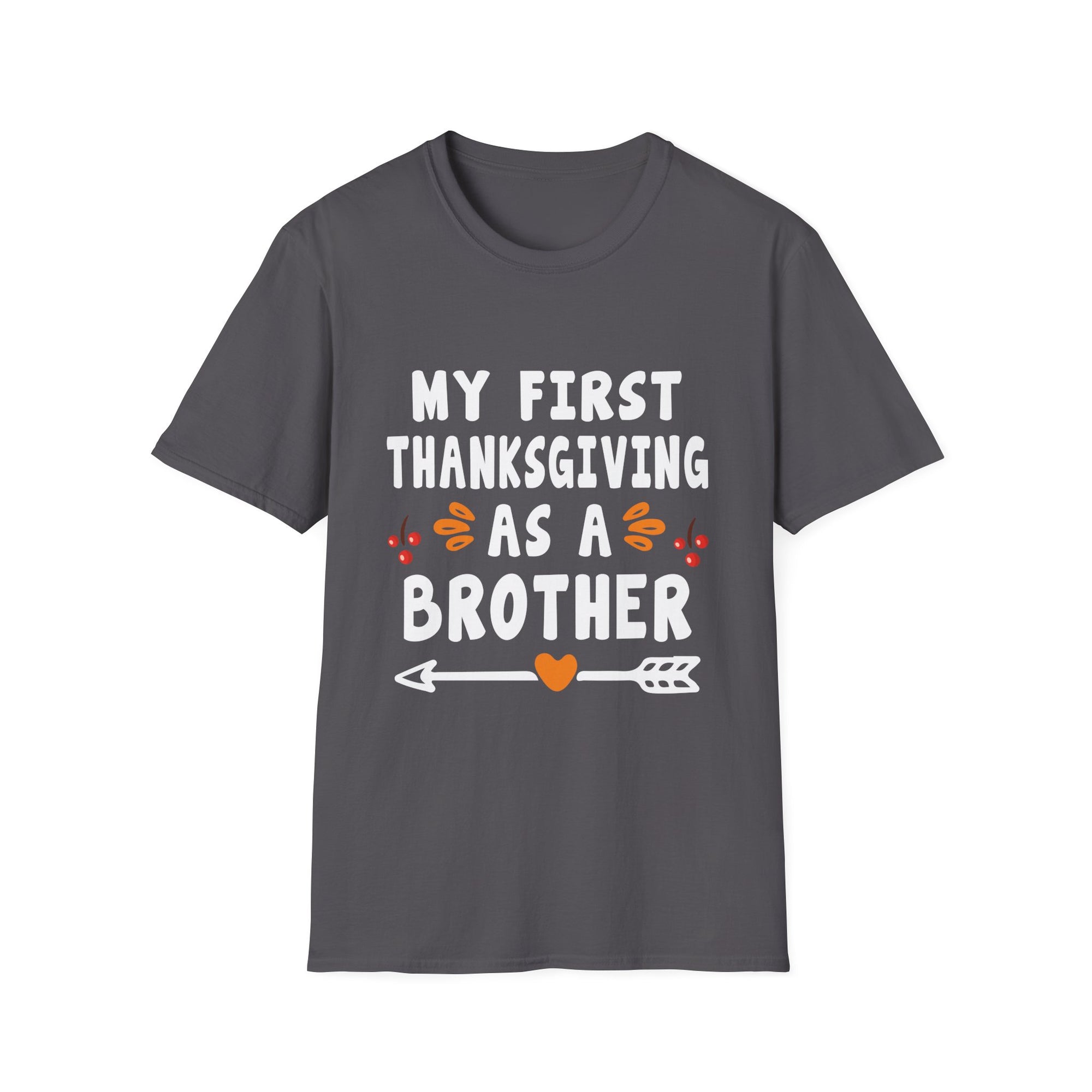 My First Thanksgiving as a Brother T-Shirt | Unisex Softstyle Tee for New Brothers | Family Gathering Shirt | Perfect Fall Gift, [...]