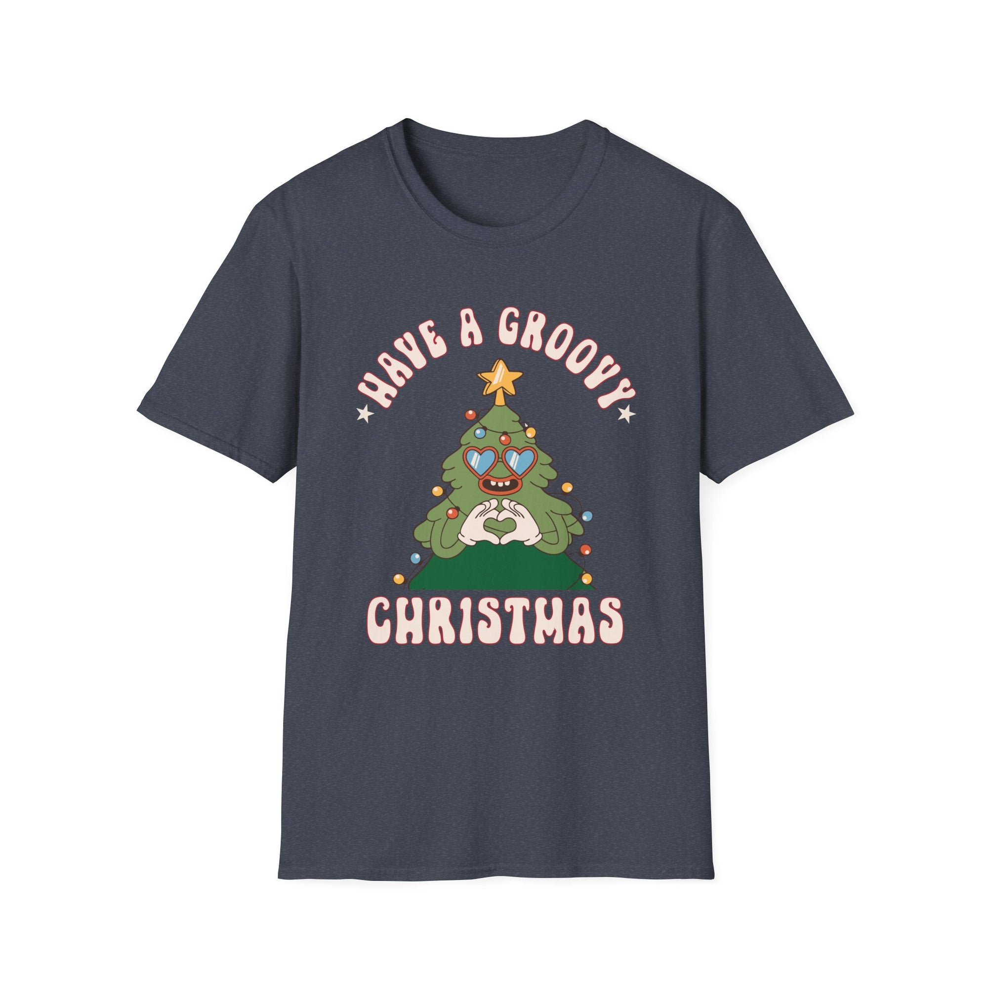 Groovy Christmas T-Shirt, Unisex Holiday Tee, Fun Christmas Apparel, Ugly Sweater Alternative, Festive Gift Idea, Cool Christmas Shirt