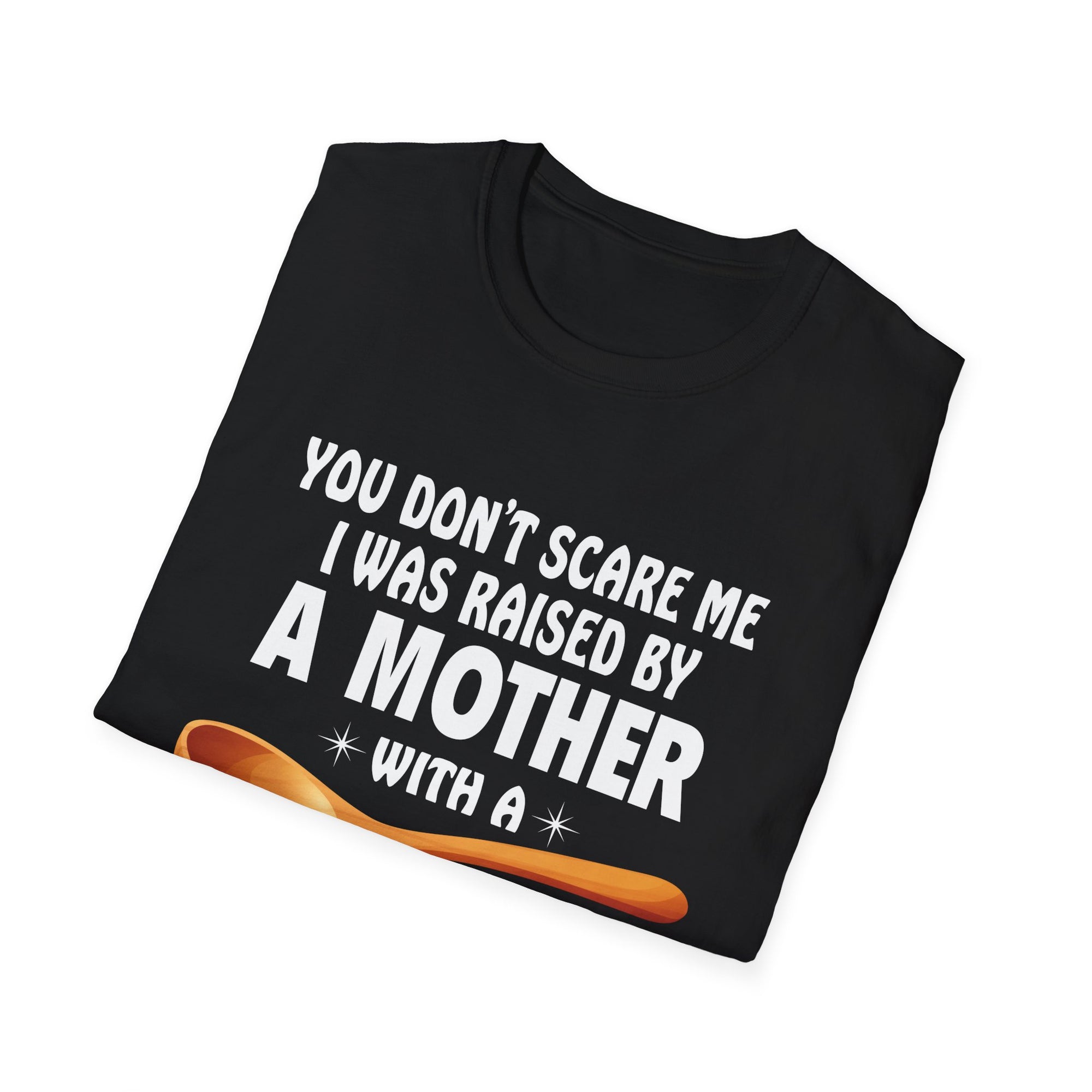 Wooden Spoon Mother T-Shirt | Funny Mom Tee, Gift for Moms, Mother's Day, Cooking Humor, Casual Wear