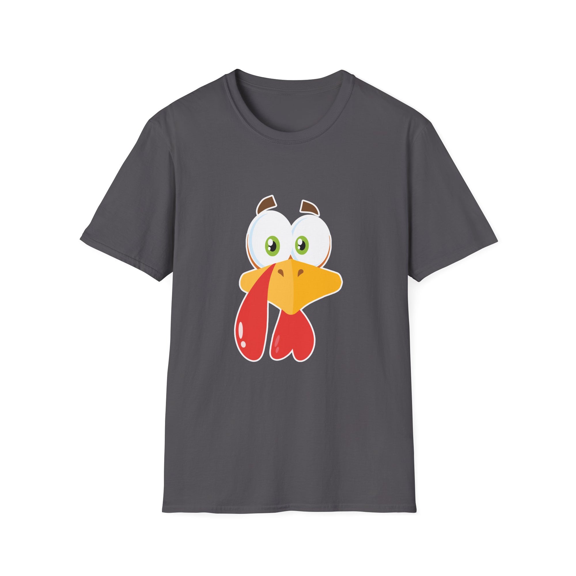 Thanksgiving Turkey Graphic Tee, Funny Unisex T-Shirt for Fall, Holiday Apparel, Thanksgiving Dinner Shirt, Unique Gift Idea