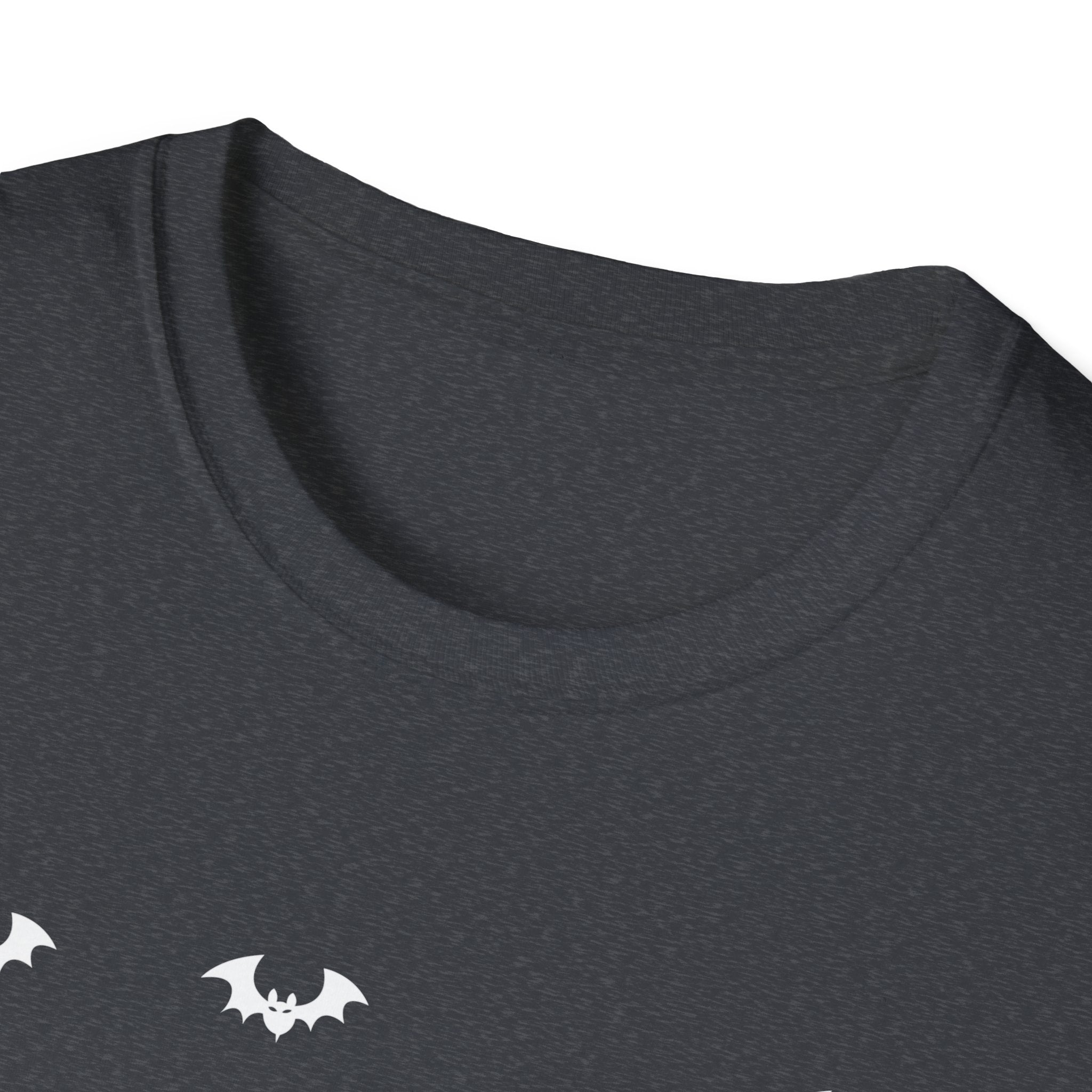 Halloween Spider Web T-Shirt, Unisex Spooky Tee, Bat Graphic Shirt, Perfect for Halloween Parties, Fall Fashion