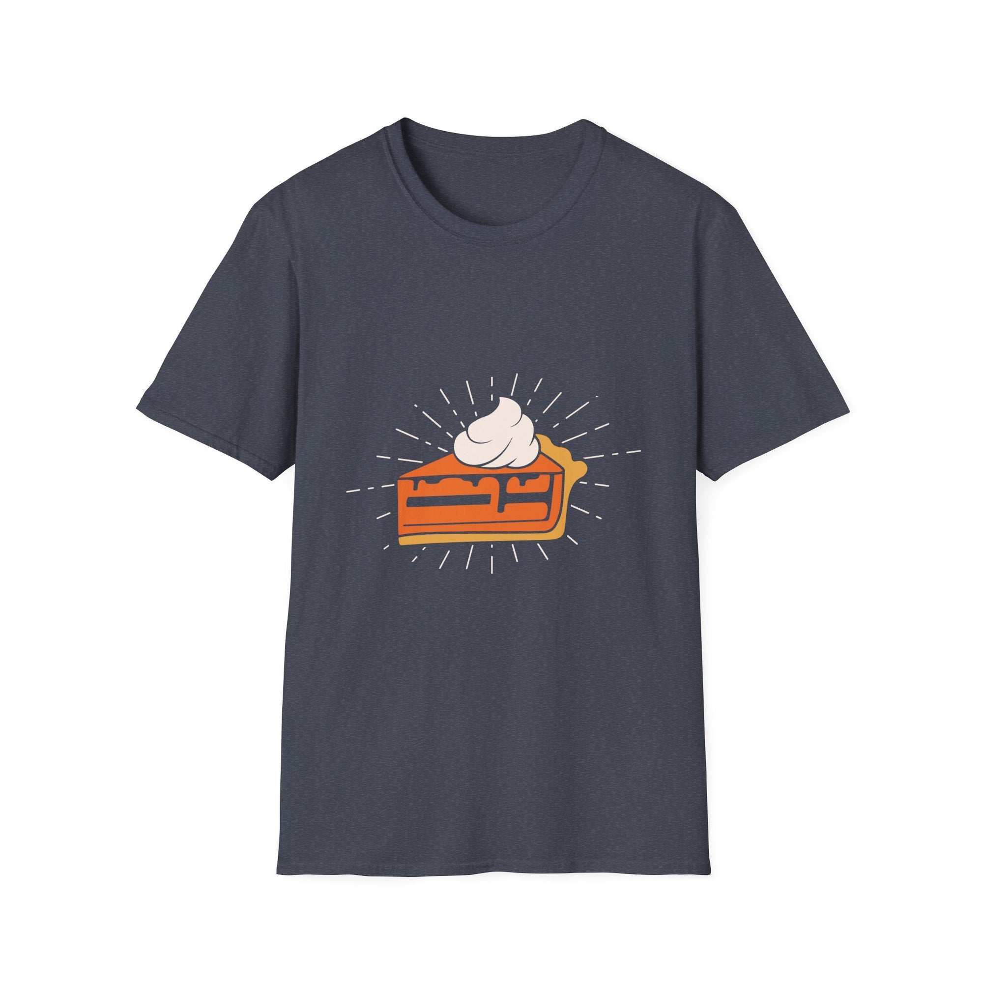 Pumpkin Pie Love Unisex Softstyle T-Shirt | Fall Fashion, Thanksgiving Gift, Foodie Tee, Cozy Casual Wear, Baking Enthusiast Apparel