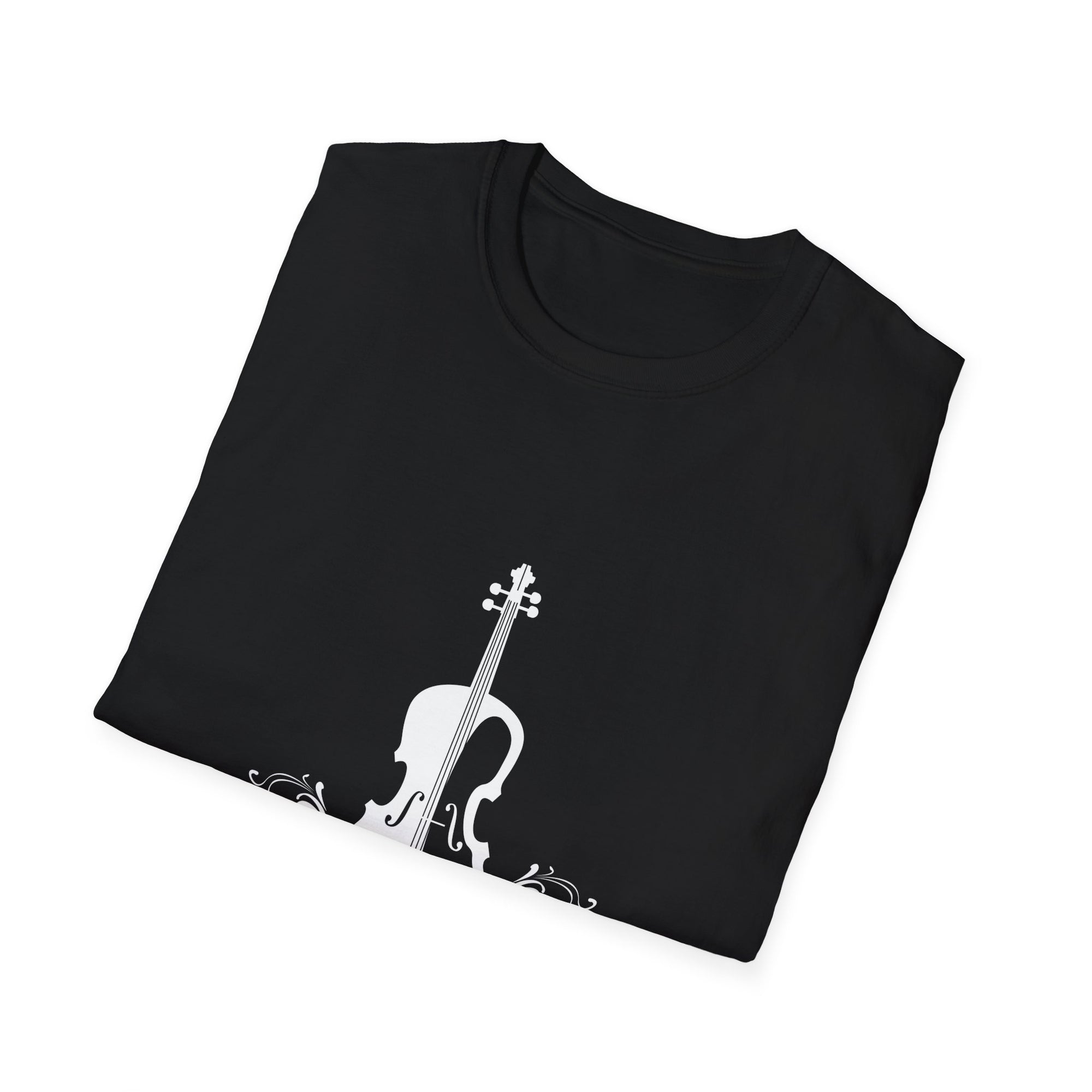 Violin Lovers T-Shirt with Quote, Softstyle Tee for Musicians, Gift for Violinists, Musician Apparel, Student Orchestra Shirt