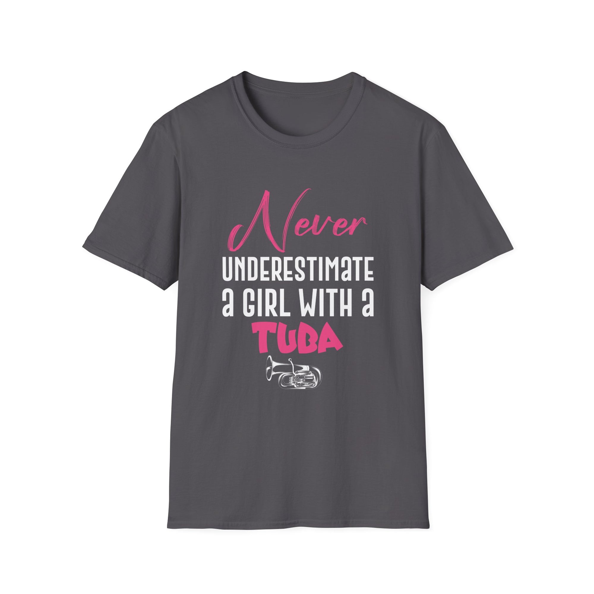 Never Underestimate a Girl with a Tuba Unisex T-Shirt, Music Enthusiast Tee, Gift for Musicians, Band Shirt, Fun Statement Top, [...]