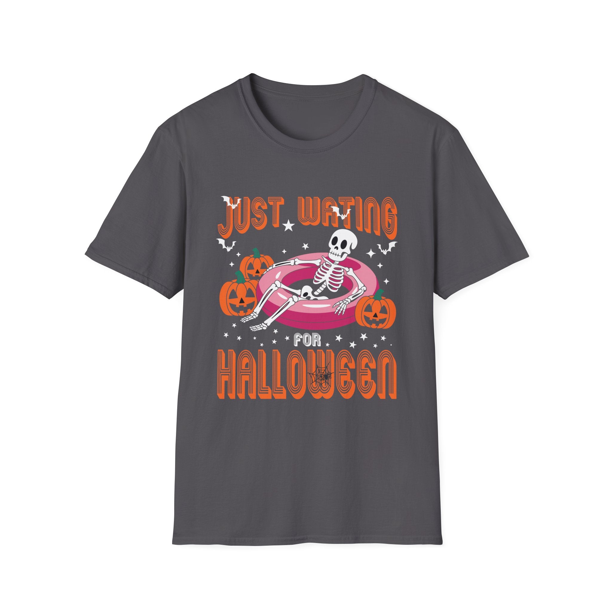 Halloween Skeleton T-Shirt | Unisex Softstyle Shirt, Fun Fall Apparel, Halloween Costume Tee, Spooky Season Shirt, Gift for Halloween Lovers