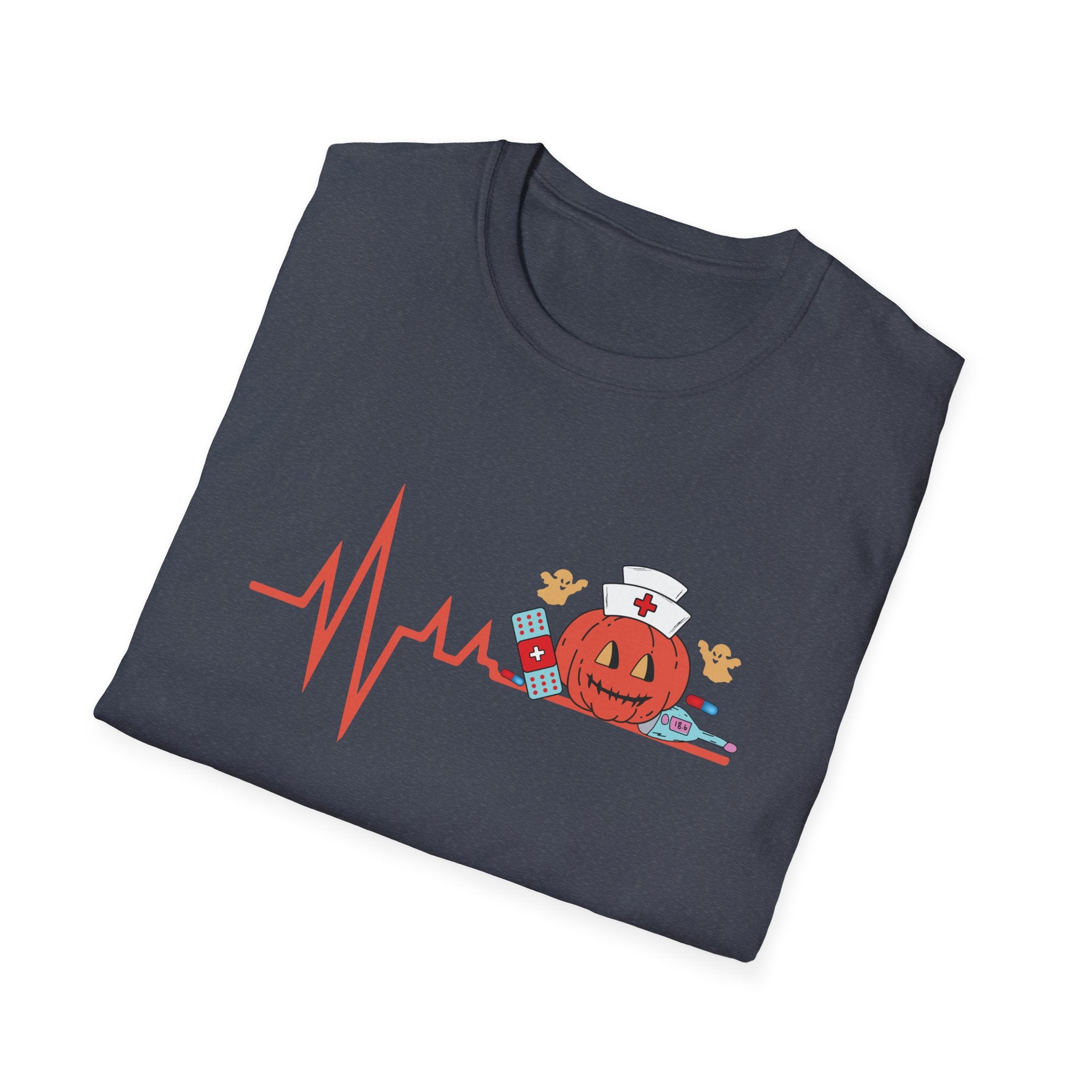 Halloween Chef Pumpkin T-Shirt, Funny Halloween Shirt, Unisex Tee, Pumpkin Design, Spooky Vibe, Perfect for Celebrations
