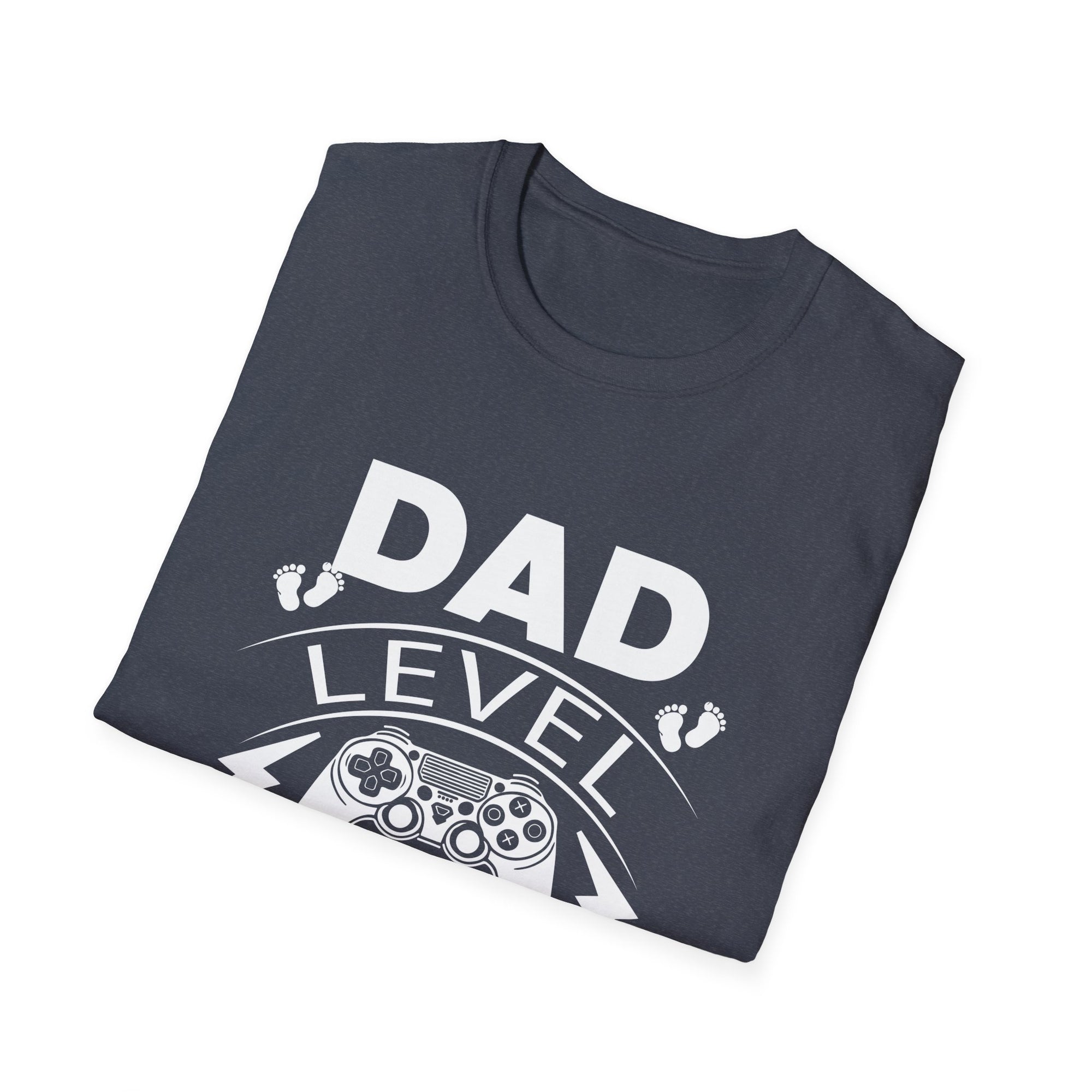 Dad Level Unlocked T-Shirt, Father's Day Gift, Video Game Dad Tee, Unisex Graphic Shirt, Gaming Apparel