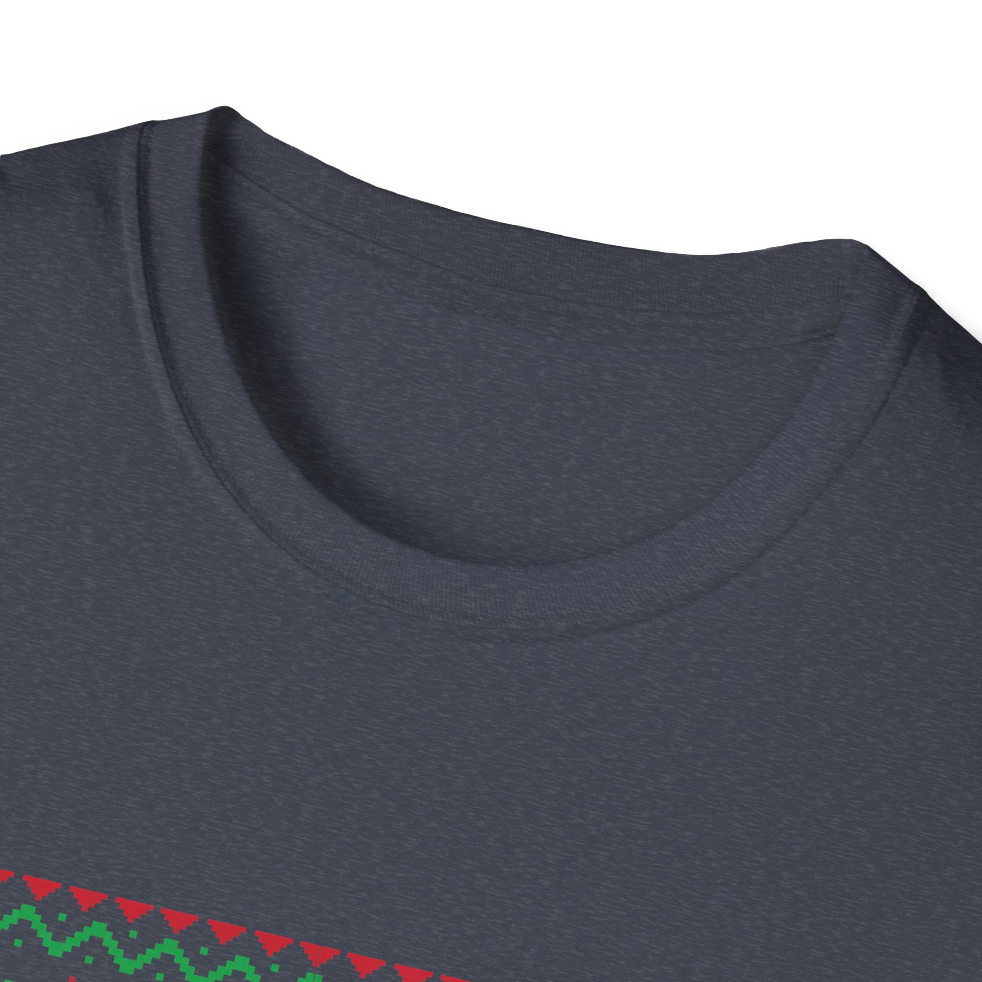 Festive Moose Graphic T-Shirt, Holiday Apparel, Unisex Christmas Shirt, Ugly Sweater Tee, Cute Winter Outfit