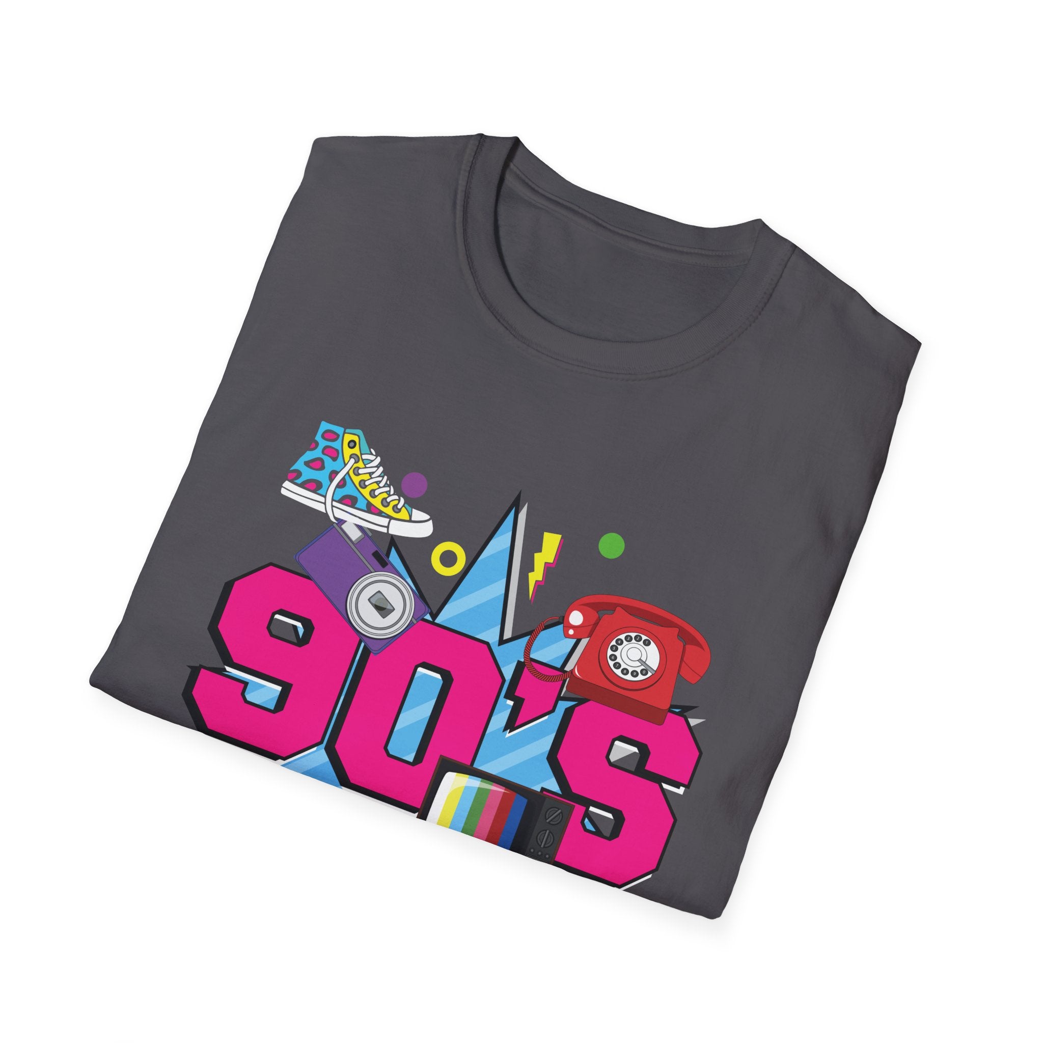 90s I love The 90's Vintage Retro Nineties Costume Party Unisex Softstyle T-Shirt