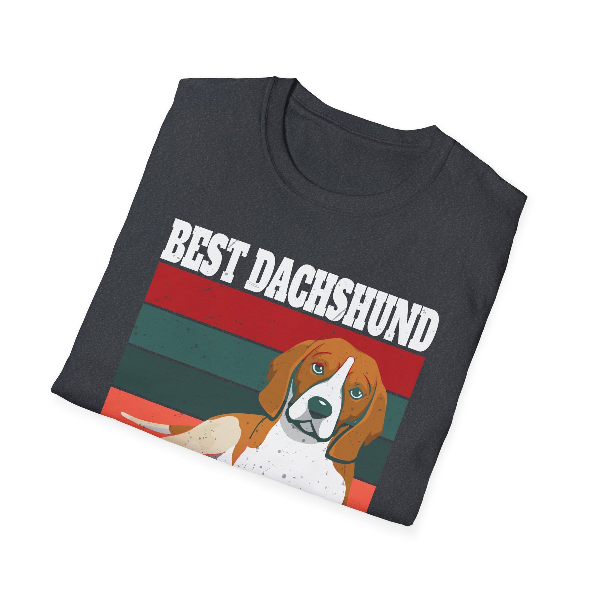 Best Dachshund Dad Ever Unisex T-Shirt, Dog Lover Gift, Pet Dad Tee, Father's Day Shirt, Animal Lover Apparel