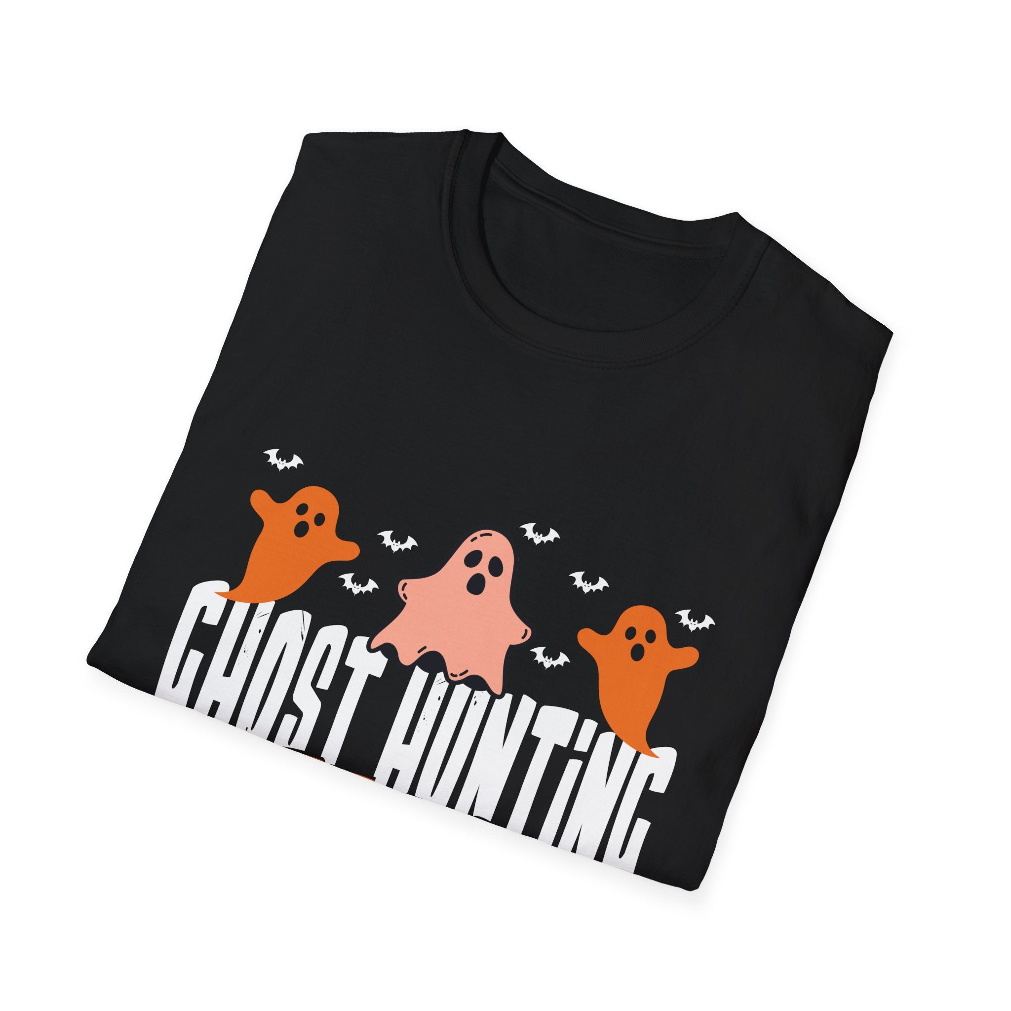 Ghost Hunting Team Unisex Softstyle T-Shirt - Perfect for Halloween Parties, Costumes, Gifts, and Team Events!