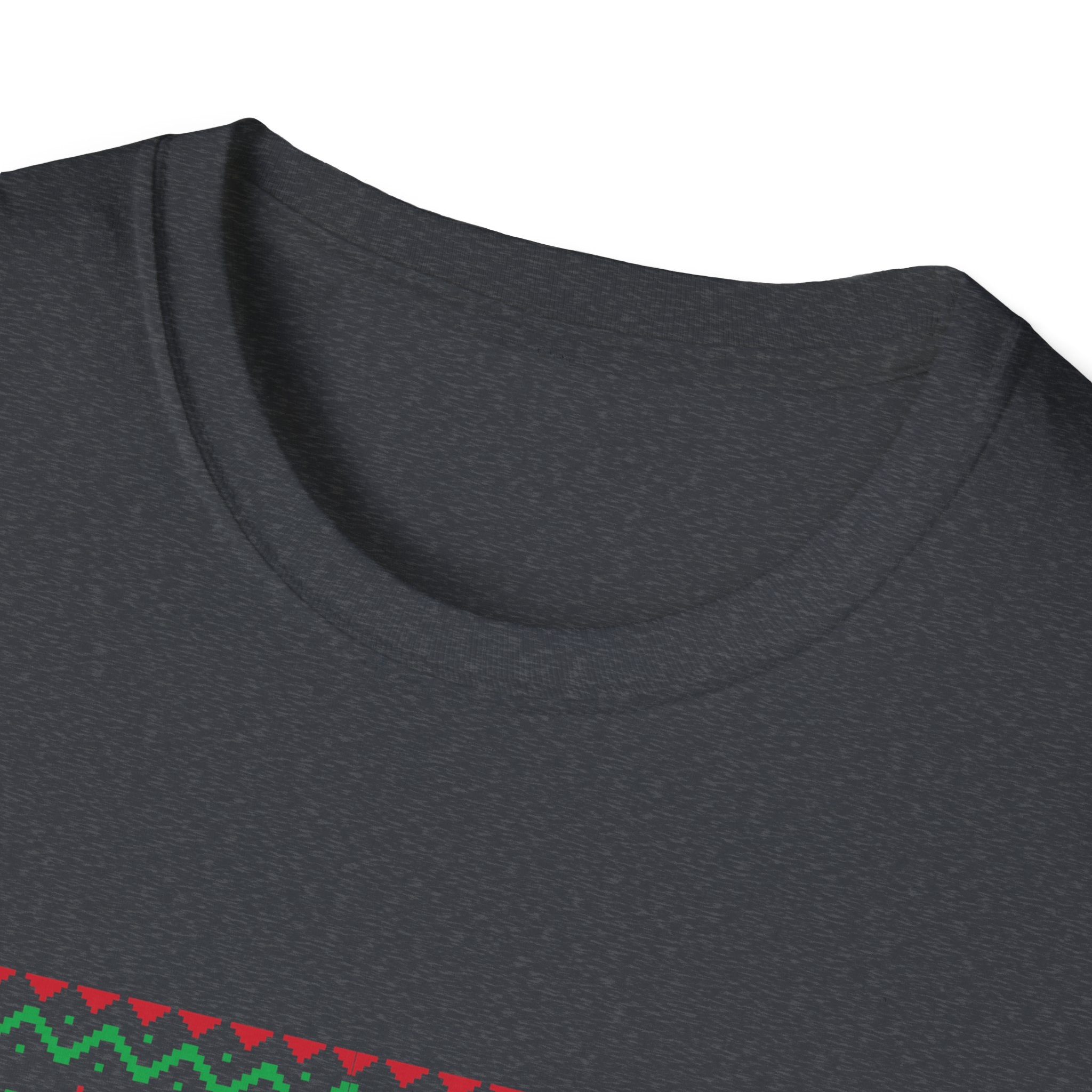 Festive Moose Graphic T-Shirt, Holiday Apparel, Unisex Christmas Shirt, Ugly Sweater Tee, Cute Winter Outfit