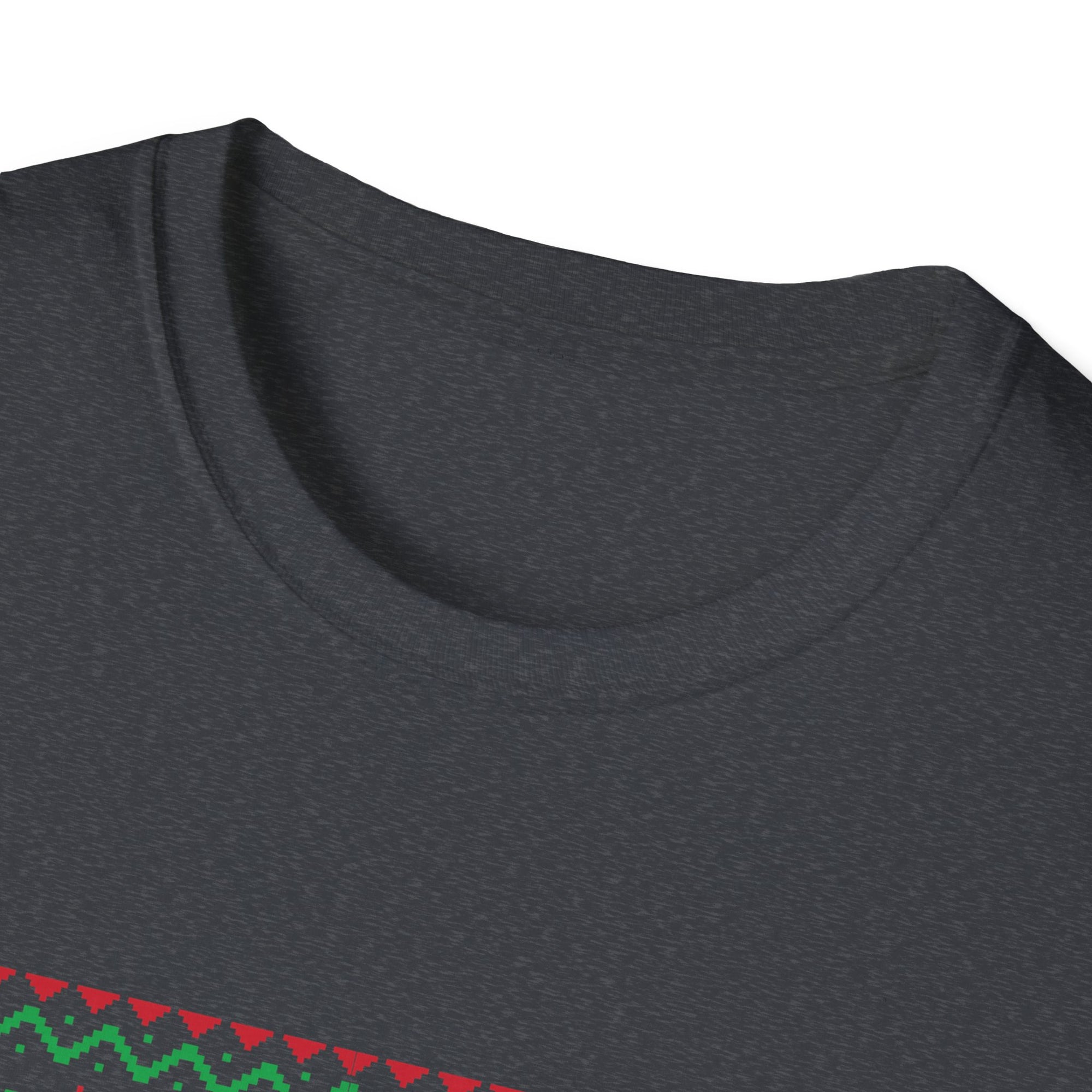 Festive Moose Graphic T-Shirt, Holiday Apparel, Unisex Christmas Shirt, Ugly Sweater Tee, Cute Winter Outfit