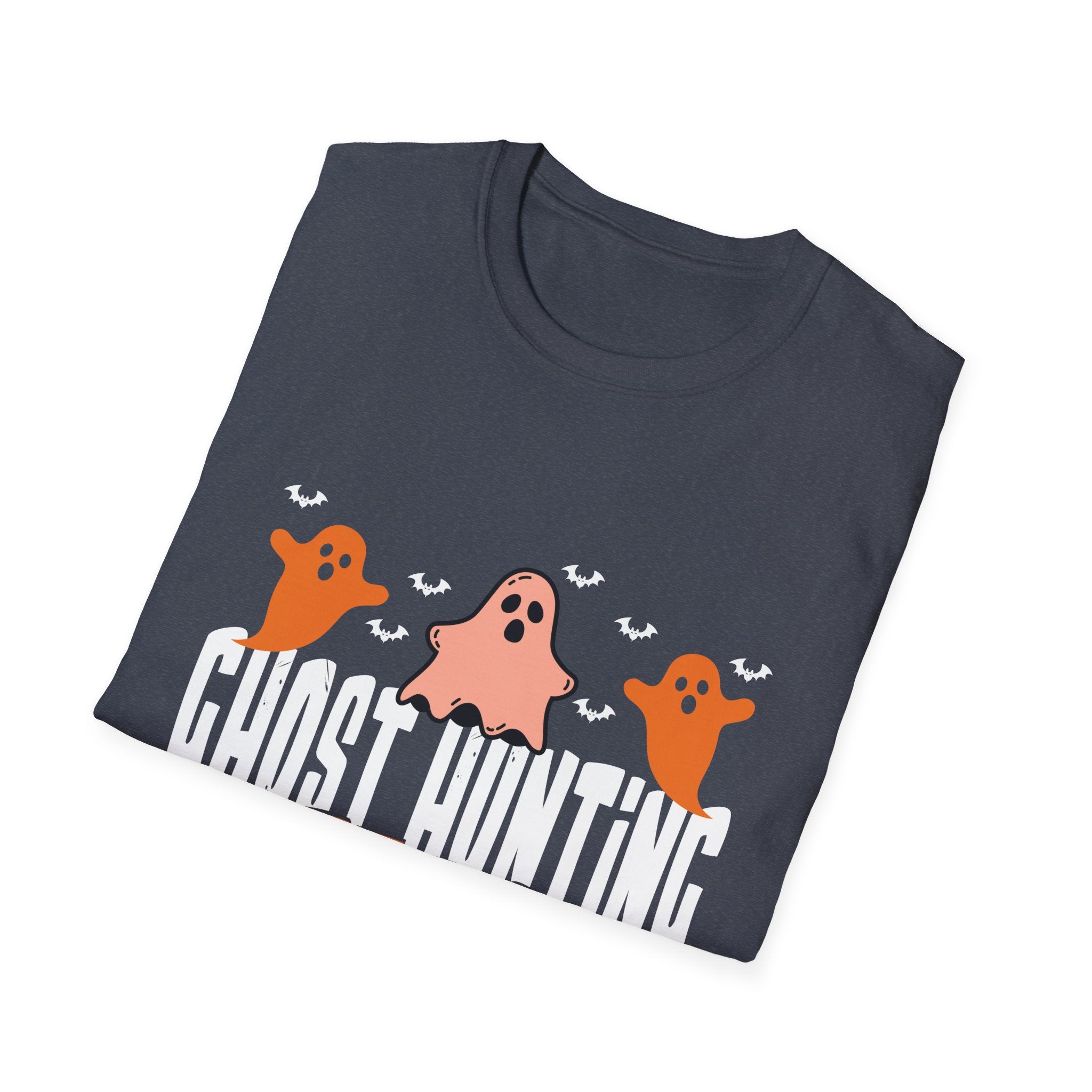 Ghost Hunting Team Unisex Softstyle T-Shirt - Perfect for Halloween Parties, Costumes, Gifts, and Team Events!