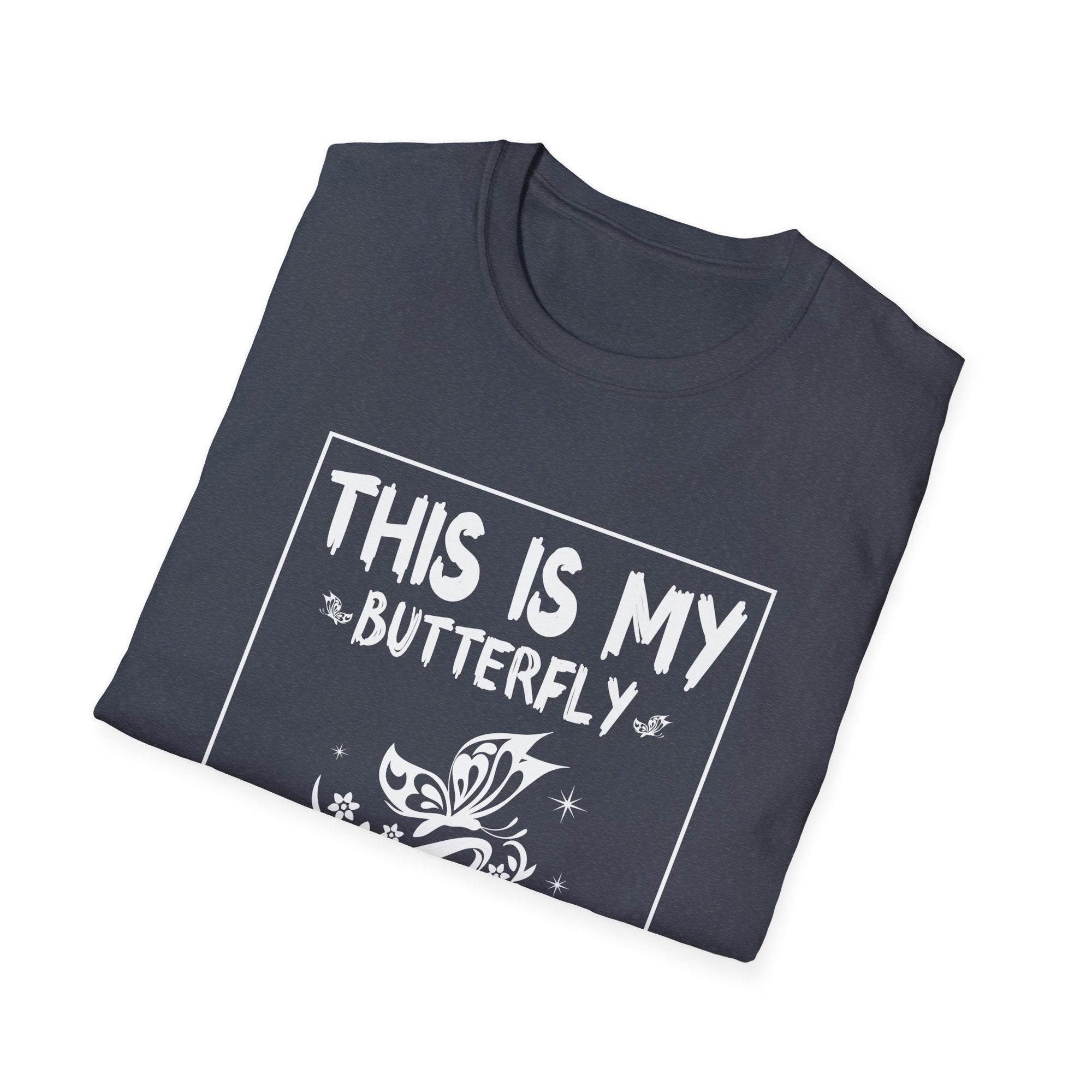 Butterfly Costume Unisex Softstyle T-Shirt, Funny Halloween Shirt, Graphic Tee, Gift for Kids and Adults, Cute Costume Top