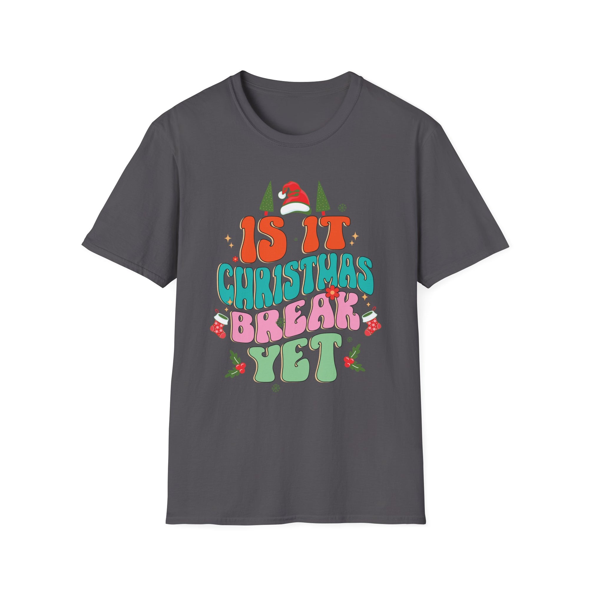 Funny Christmas Break T-Shirt, Unisex Holiday Tee, Christmas Party Shirt, Gift for Her, Gift for Him, Festive Apparel