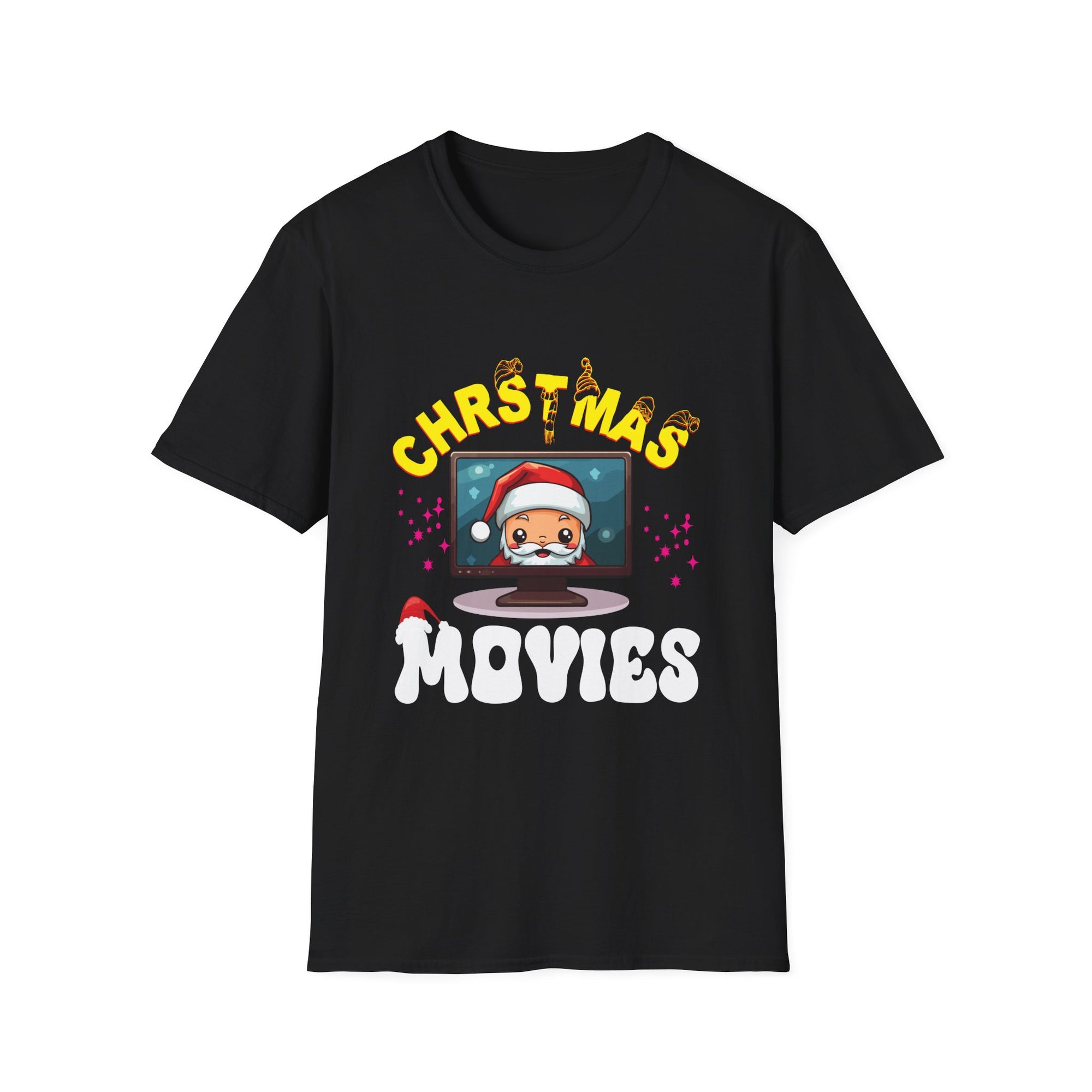 Christmas Fun Unisex Softstyle T-Shirt, Holiday Shirt, Funny Christmas Tee, Gift for Him/Her, Xmas Cheer Apparel
