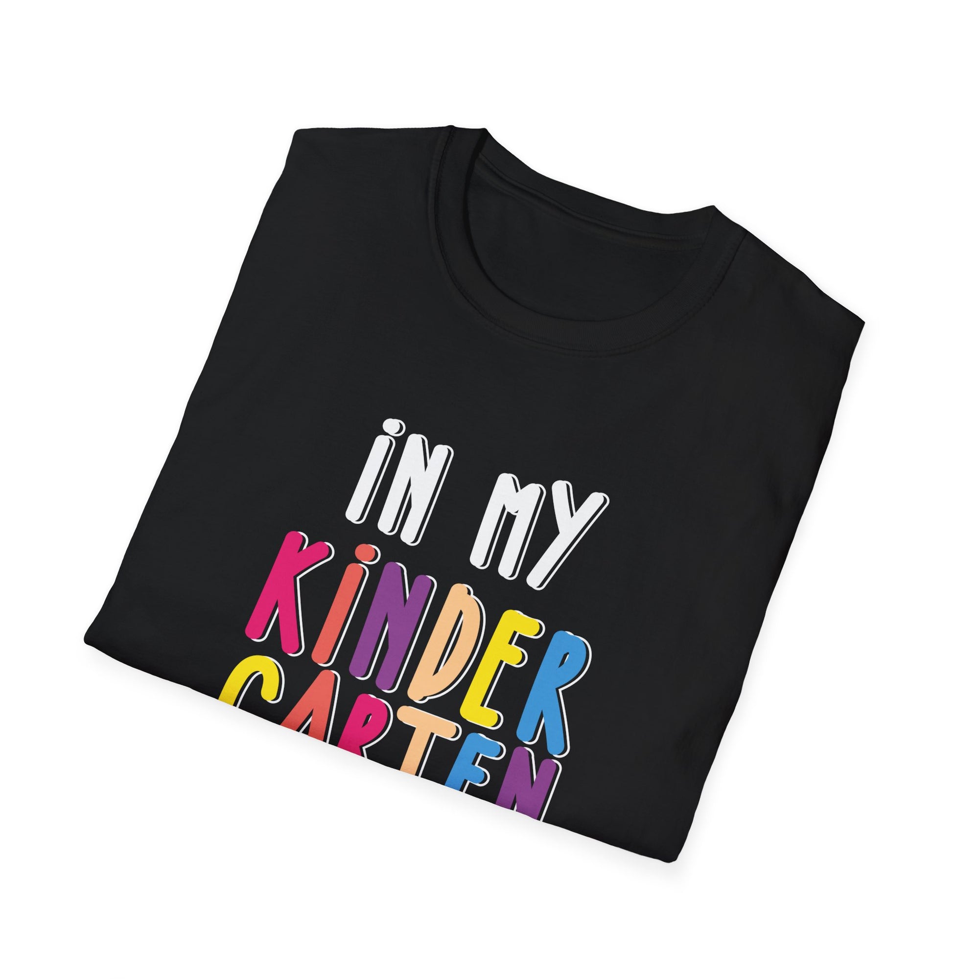 Unisex Kinder Era T-Shirt | Fun Graphic Tee for Teachers, Back to School, Gift for Kids, Kindergarten Lovers, Casual Everyday Wear