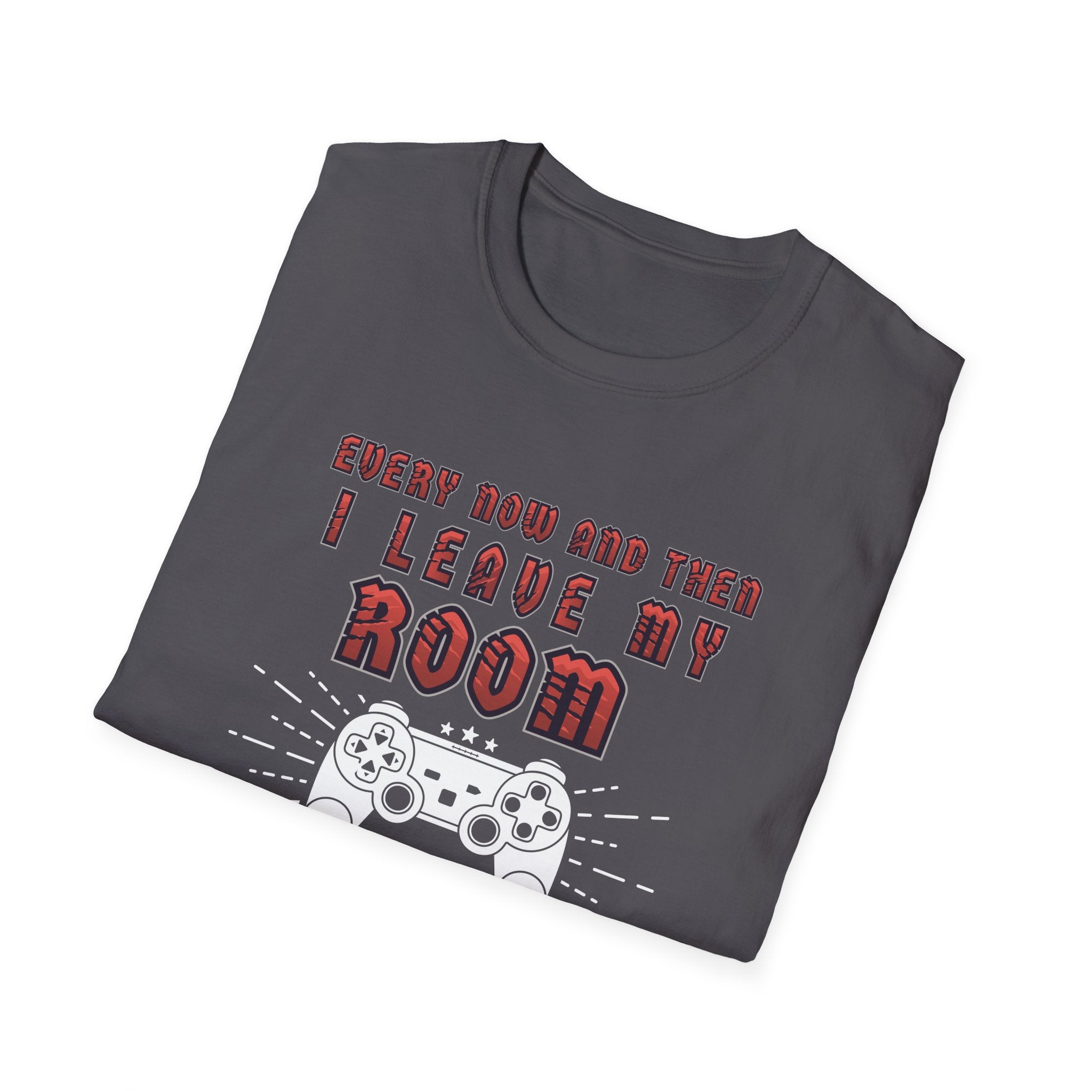 Unisex Gamer T-Shirt, Funny Video Game Tee, Gifts for Gamers, Casual Wear, Game Night Apparel, Birthday Present for Gamers