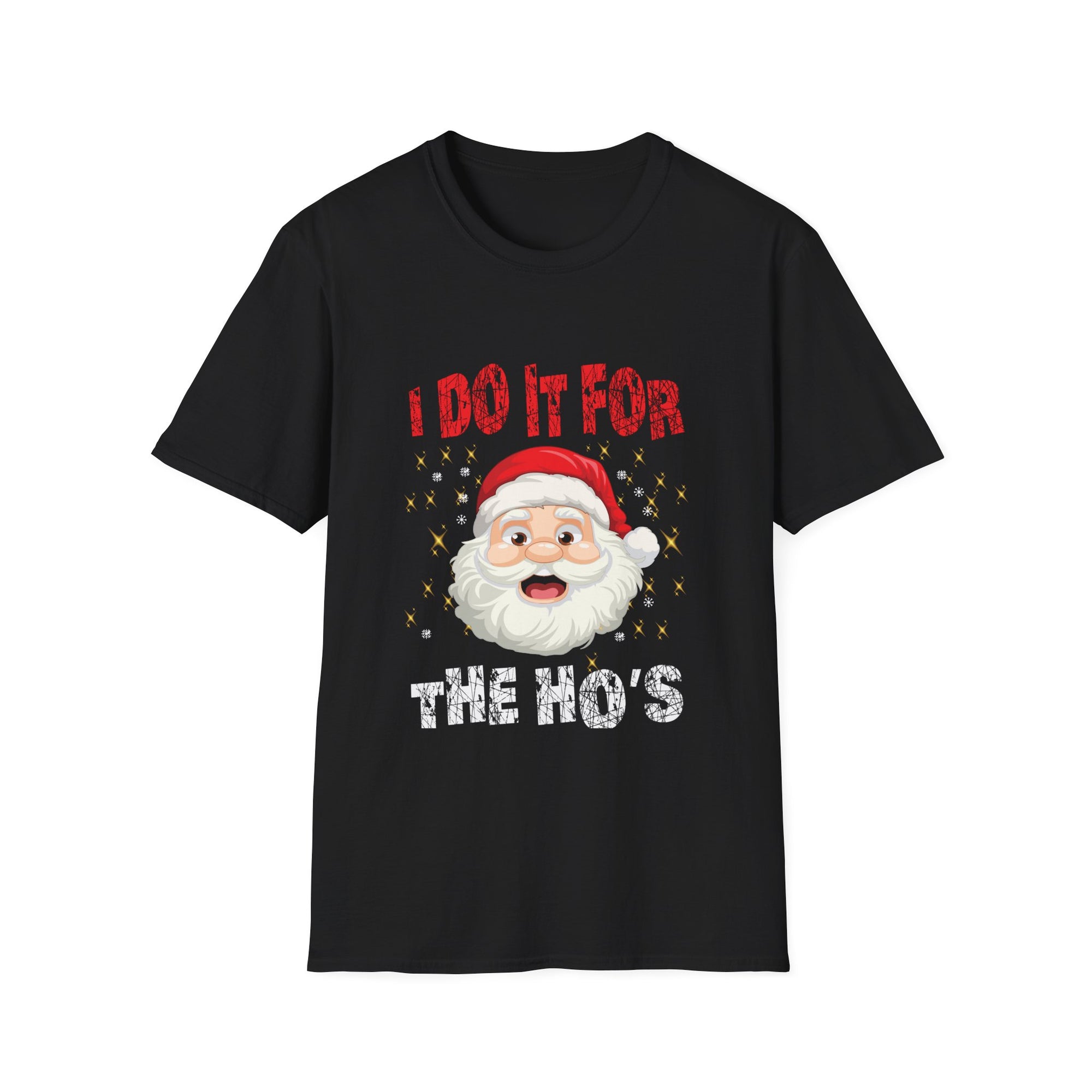 Funny Christmas T-Shirt, Graphic Tee, Holiday Humor Shirt, Santa Claus Gift, Unisex Festive Apparel