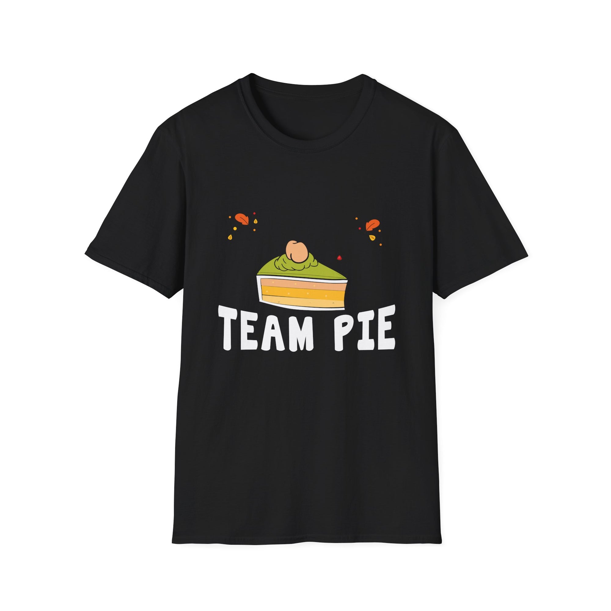 Team Pie Unisex Softstyle T-Shirt | Casual Wear, Gift for Pie Lovers, Fun Event Shirt, Baking Apparel, Team Spirit Tee