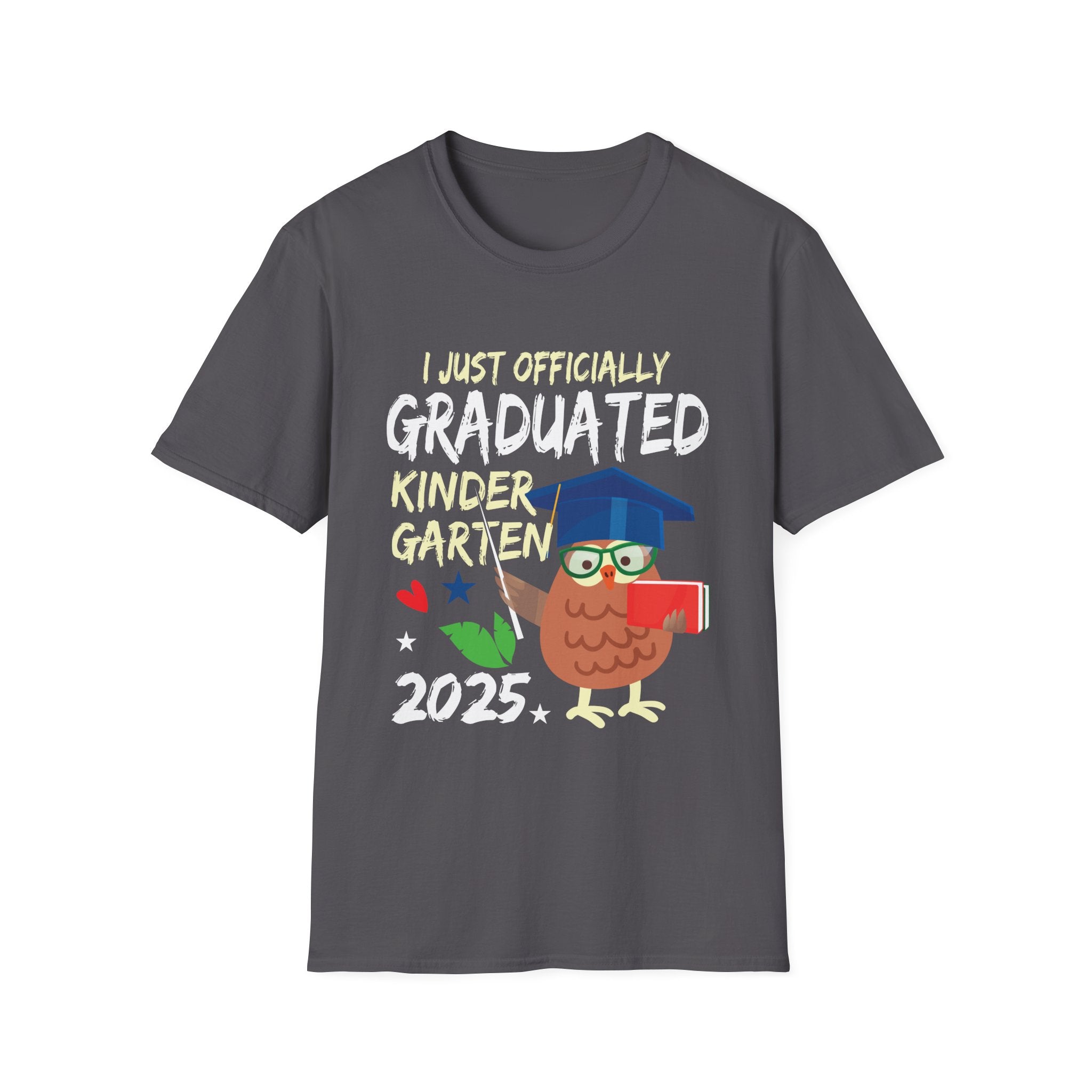 Kindergarten Graduation T-Shirt - I Just Officially Graduated 2025, Unisex Tee, Kids Celebration Shirt, Early Education Apparel, [...]